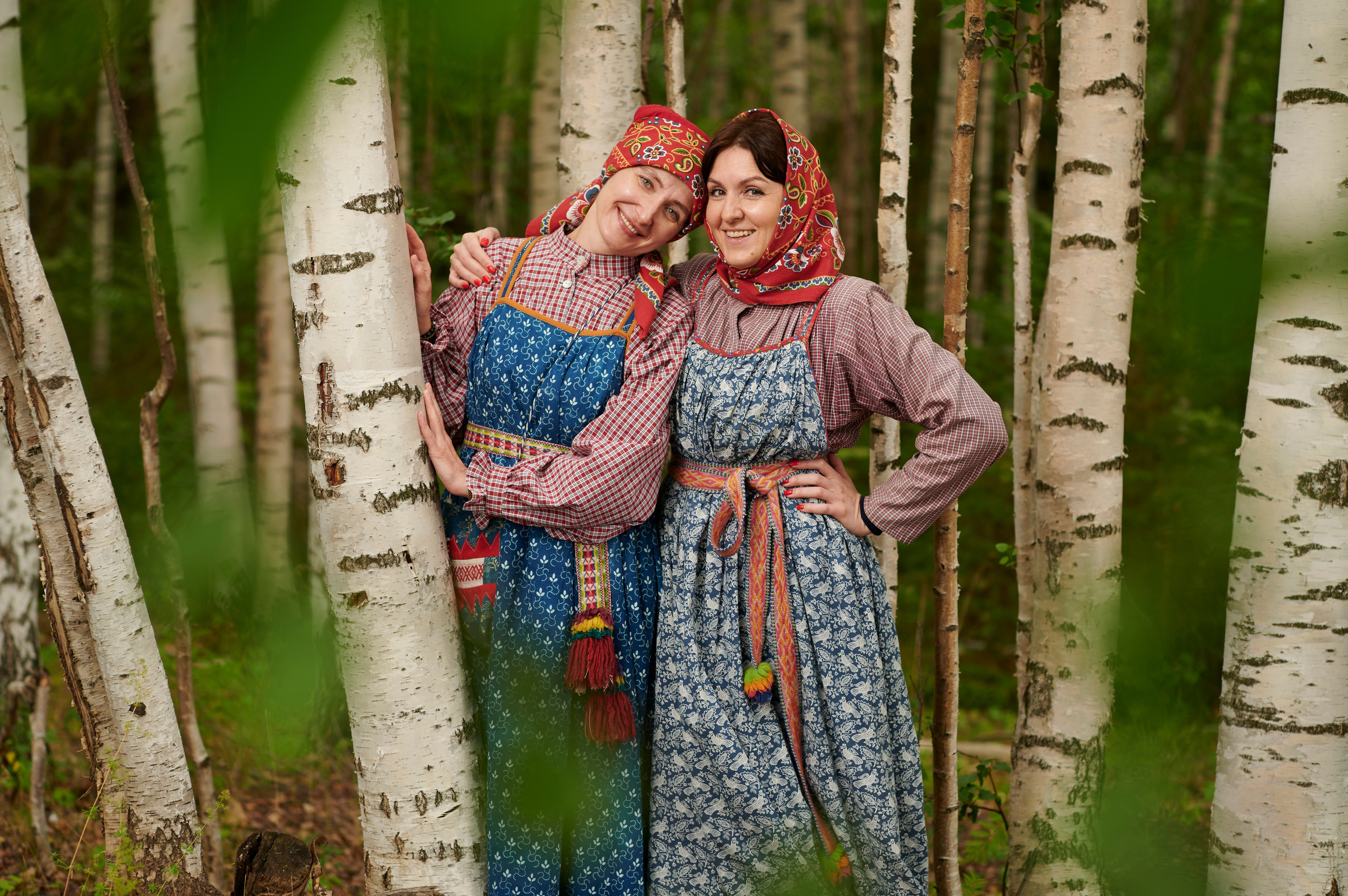 Фотосессия в русском народном стиле в Хохловке. Студия подкастов в Перми фотограф видеограф Михаил Воскресенских