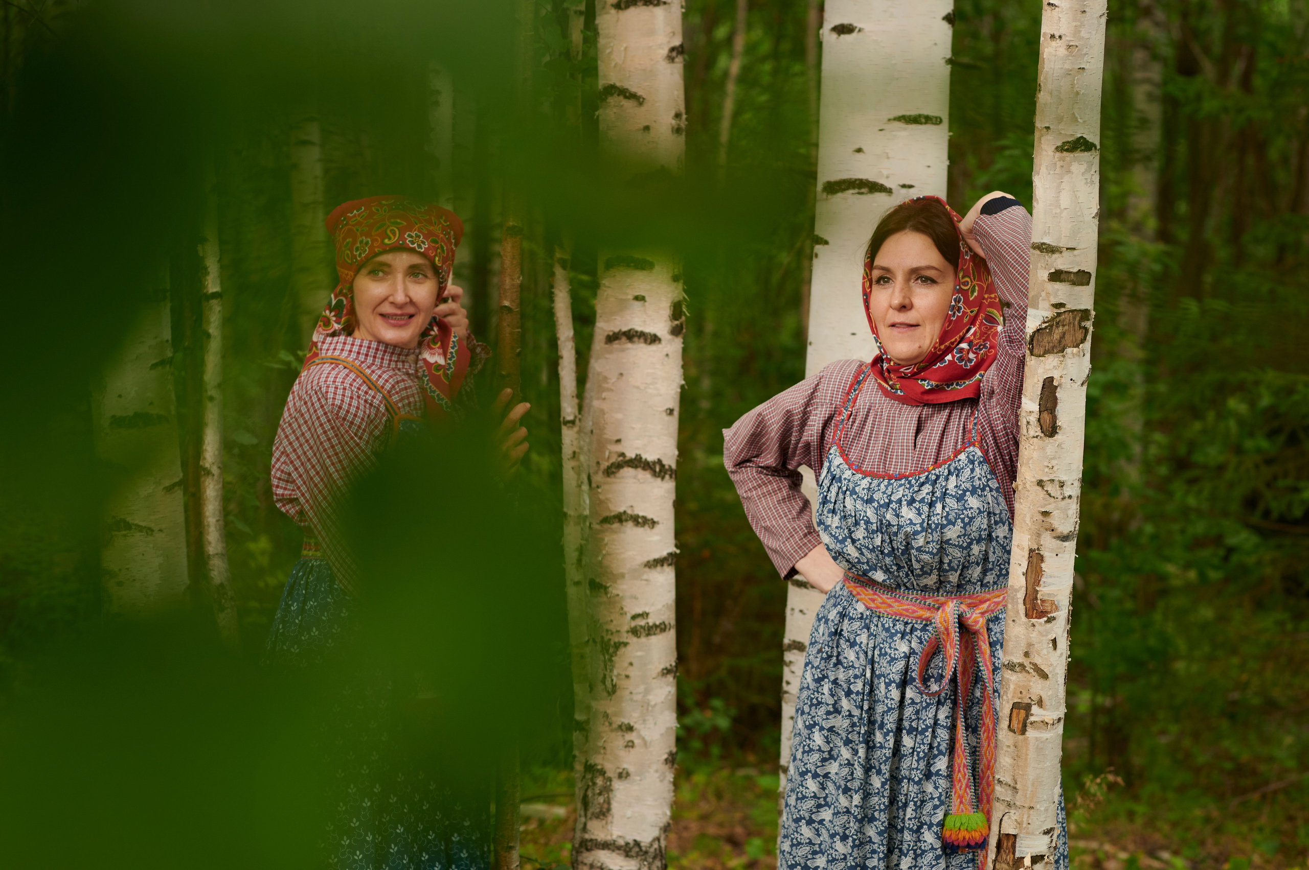 Фотосессия в русском народном стиле в Хохловке. Студия подкастов в Перми фотограф видеограф Михаил Воскресенских