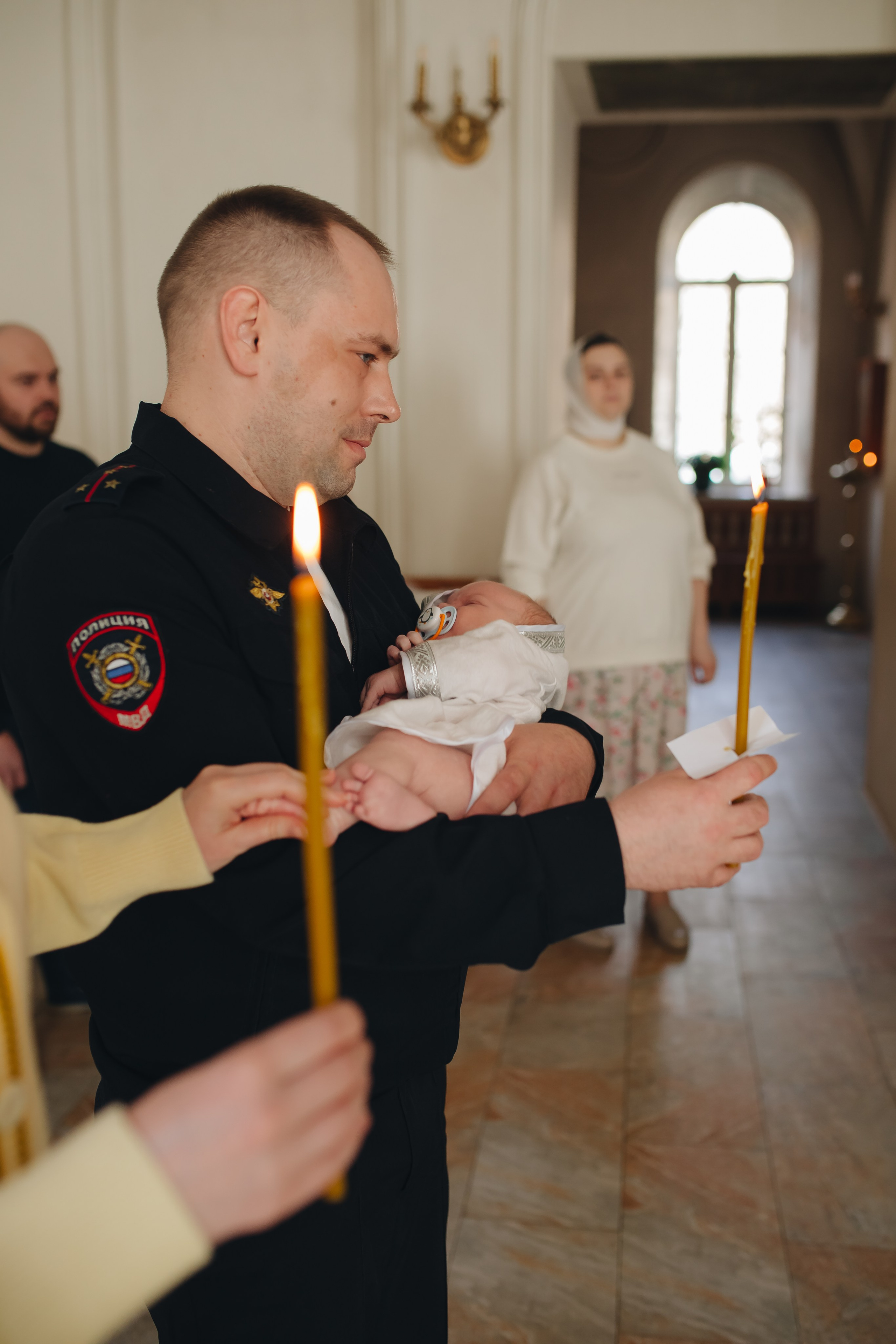 Крещение в светлом Храме. Семейный и детский фотограф в Москве Дорогова Екатерина