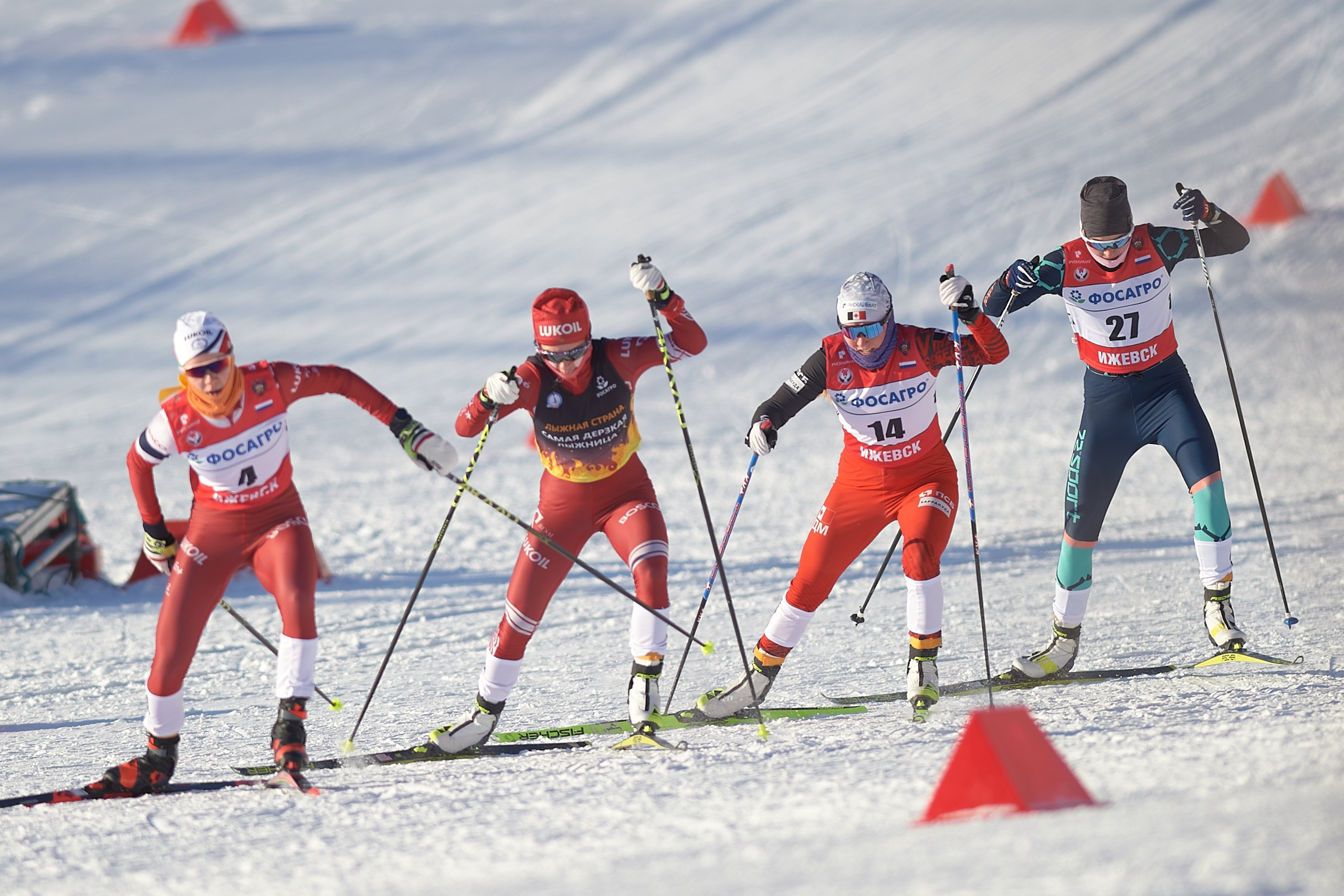 VI этап ФосАгро Кубка России по лыжным гонкам. Спринт. Ижевск 25.01.2025. Спортивный репортажный фотограф в Ижевске Сергей Мерзляков