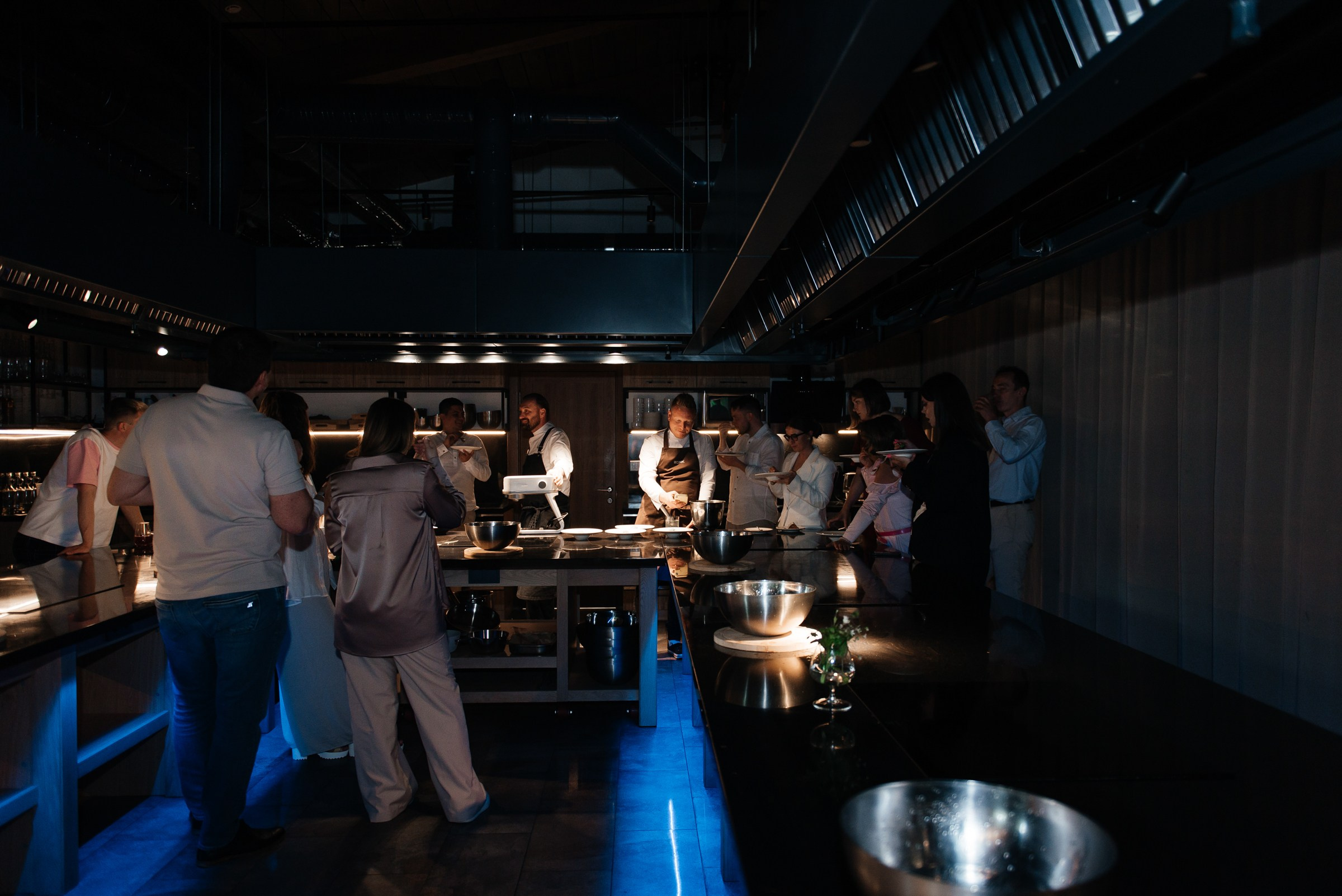 свадебный ужин в ресторане Чаща в Охта парке