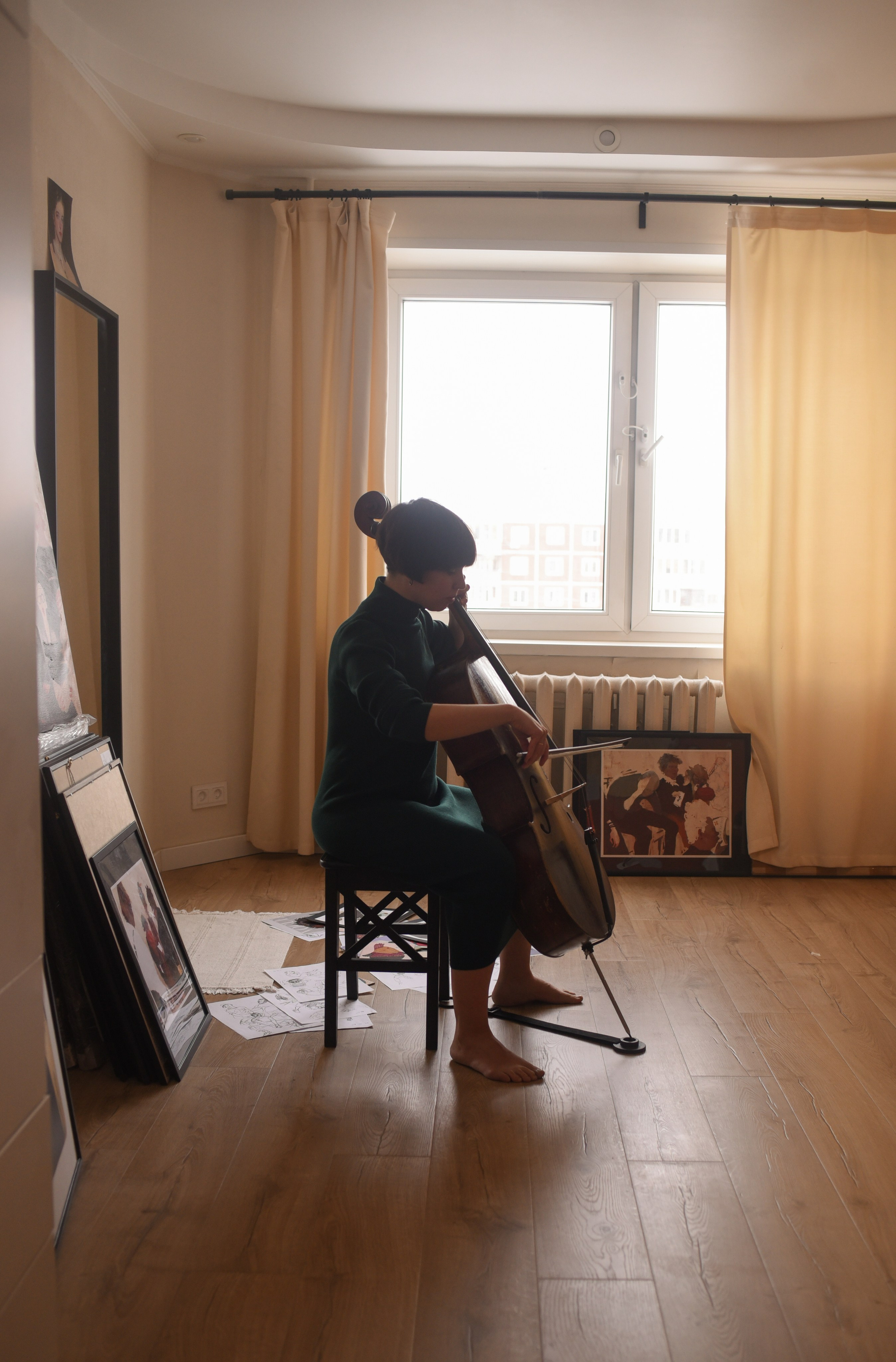 Люди искусства. Настя Икусова. Детский и семейный фотограф в Новосибирске Саша Дорошенко