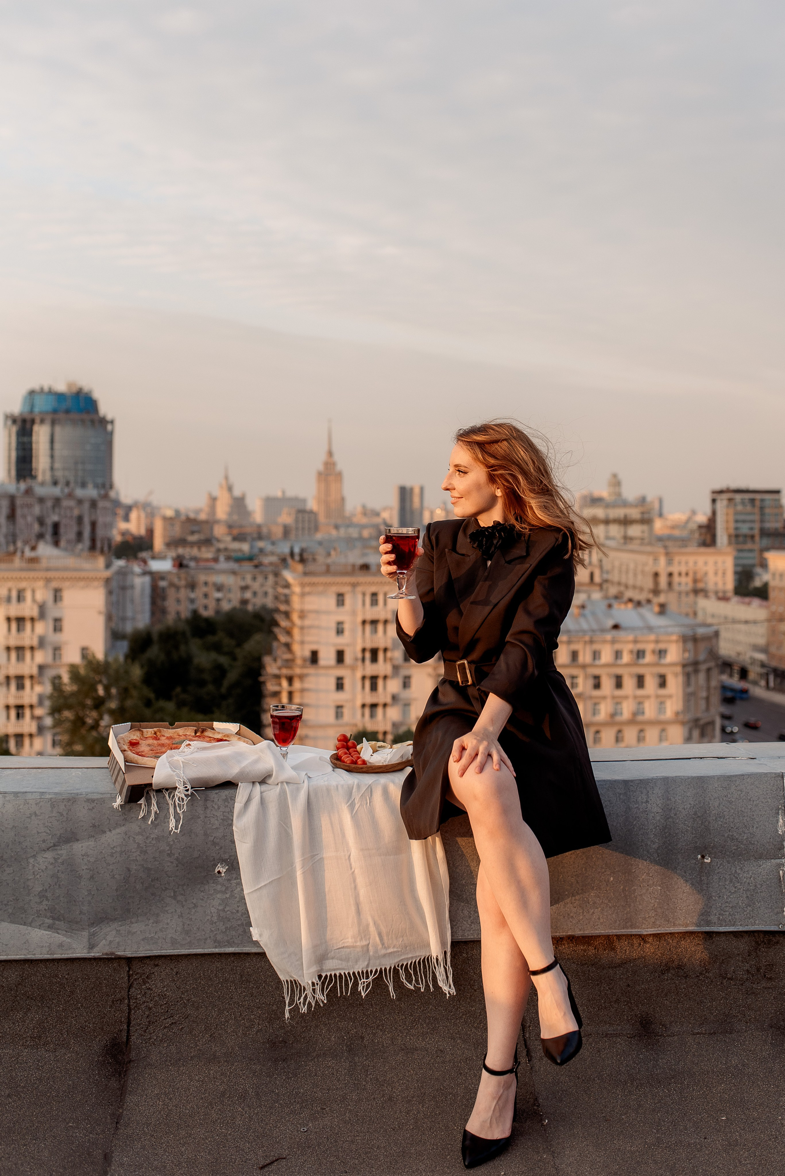 Женя. Съемка на крыше. Семейный фотограф в Москве Екатерина Север