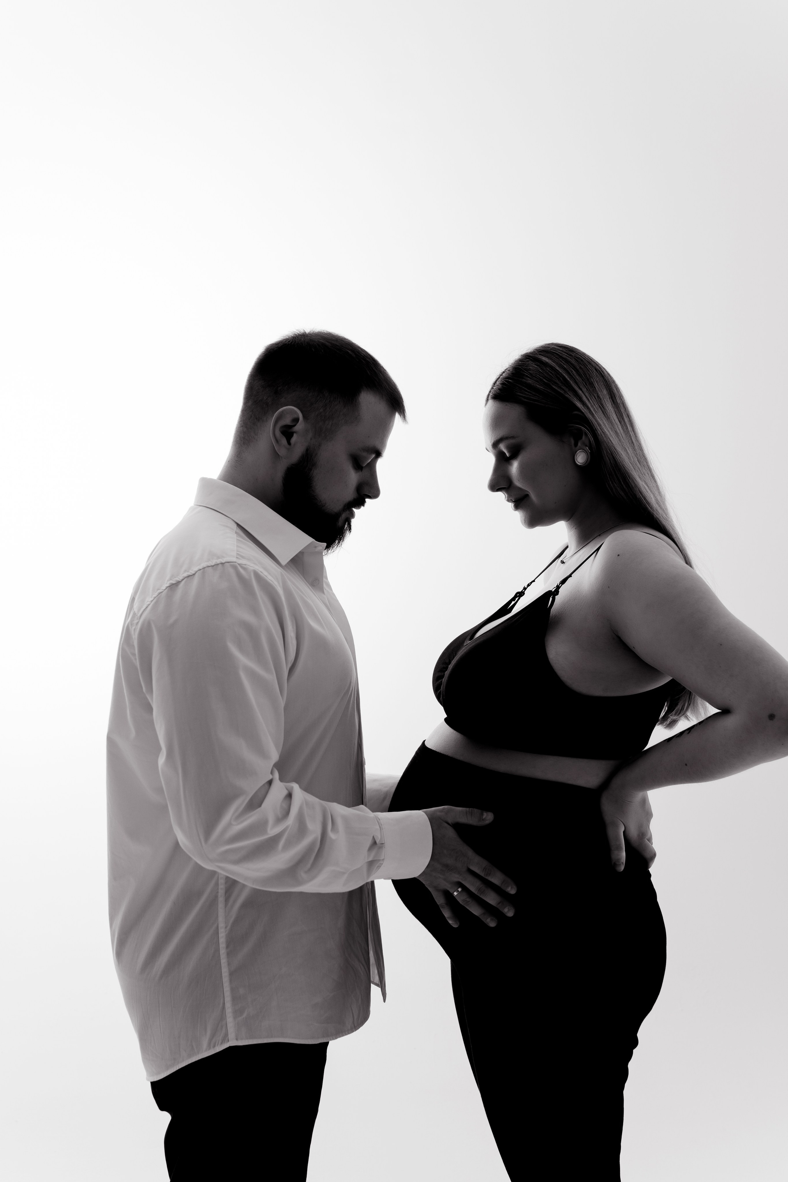 Семейная фотосессия в студии в Москве, семейный фотограф Анна Полушина. Свадебный фотограф в Москве Анна Полушина