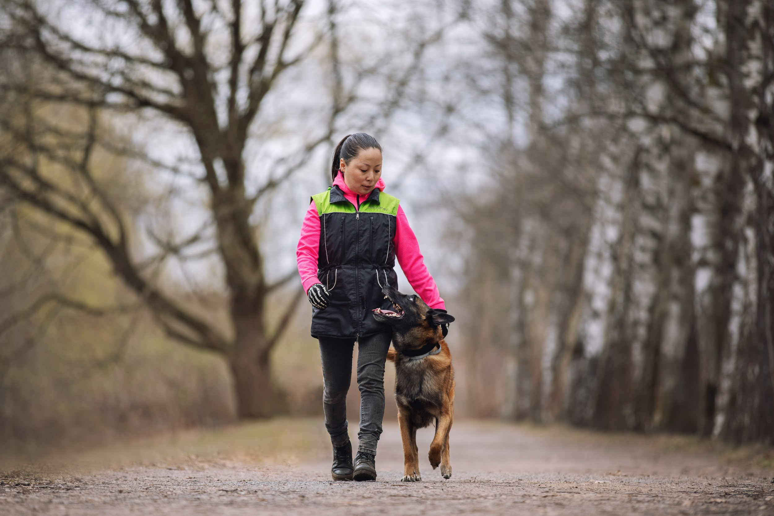 Съемка для рекламы услуг кинолога. Фотограф-анималист в Москве и Московской области Татьяна Фролова