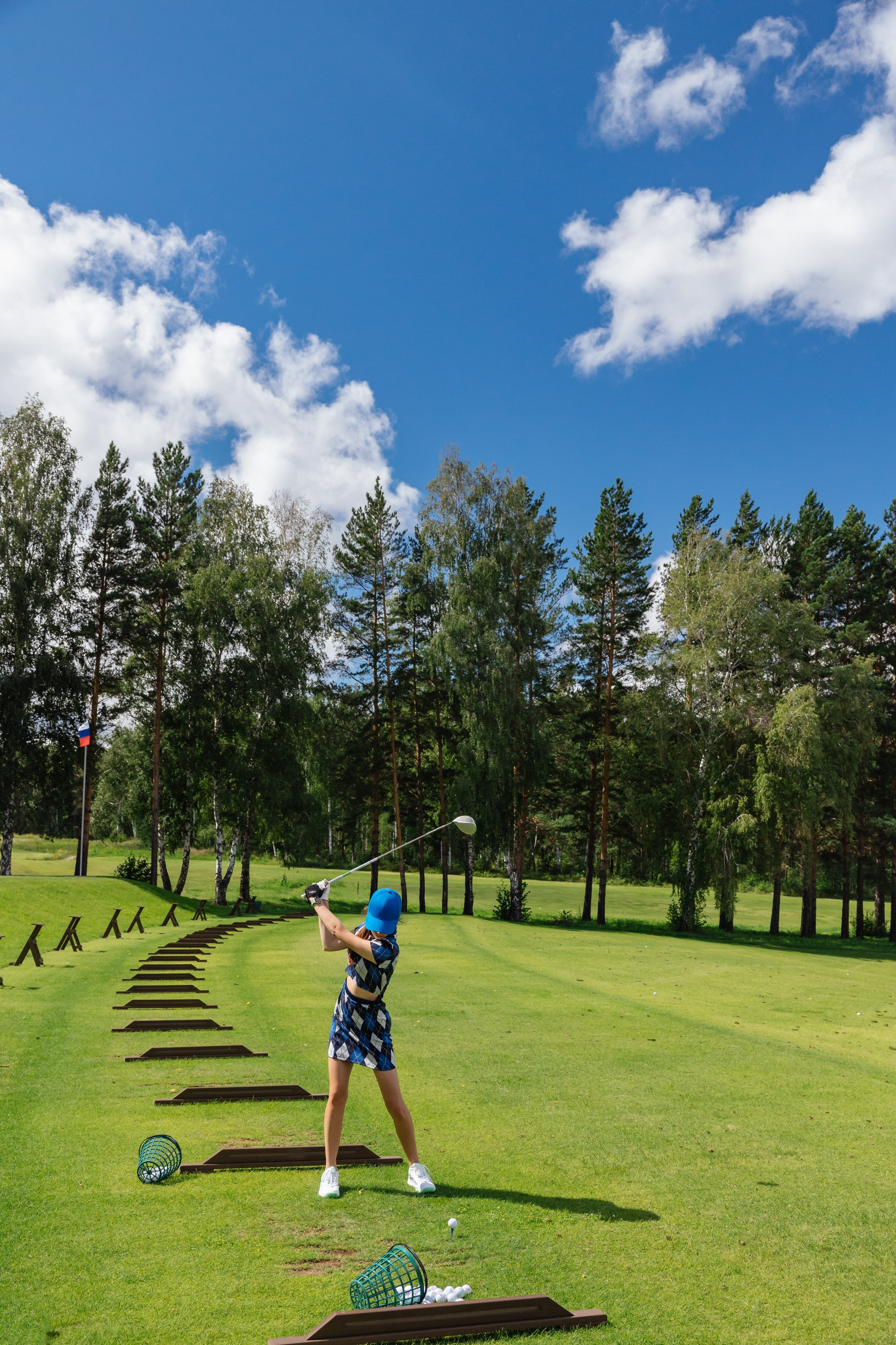 СТУДЕНЧЕСКИЕ СОРЕВНОВАНИЯ ПО ГОЛЬФУ. Фотограф Анастасия Косюра