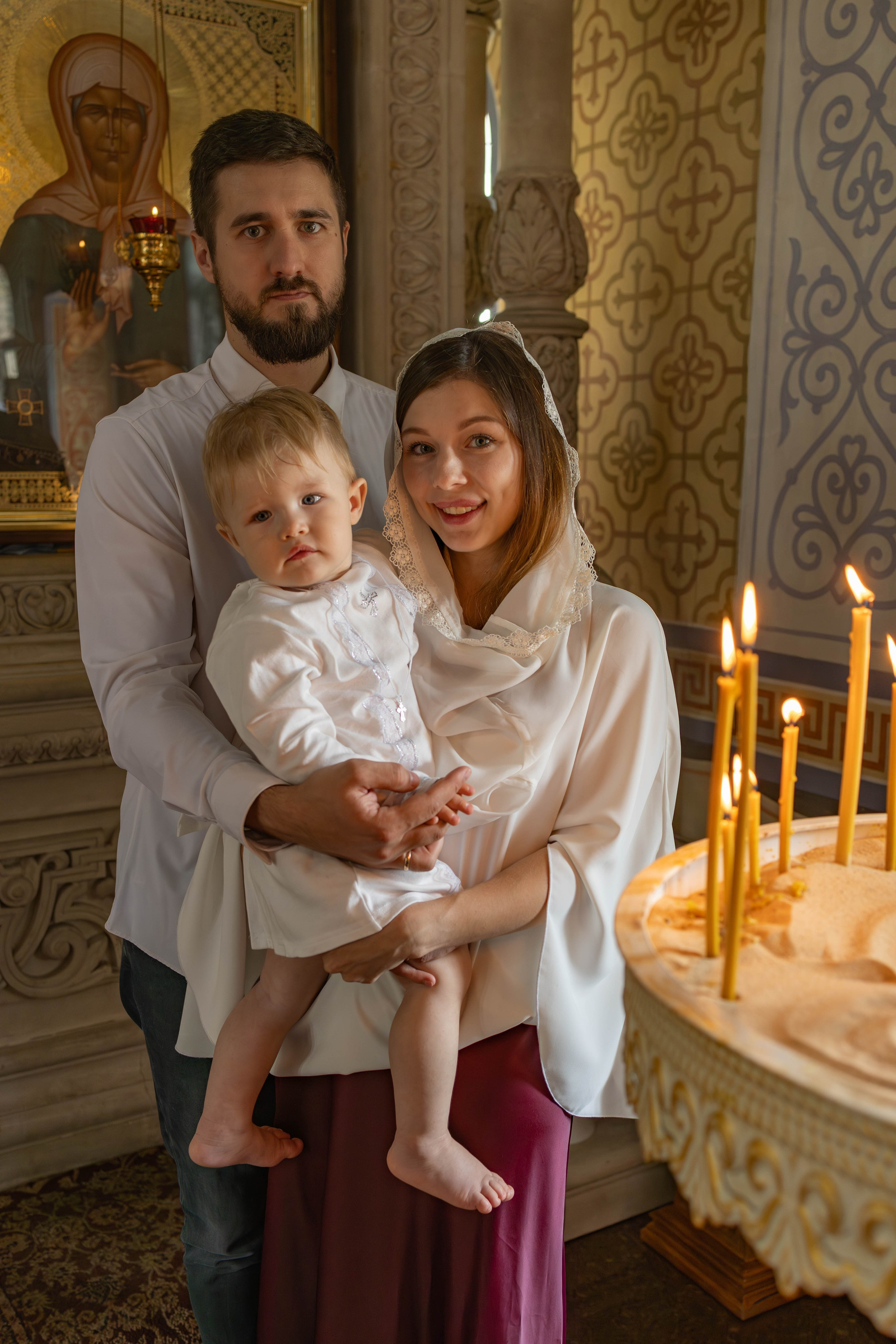 Съёмка крещения. Влада Семёнова — семейный и индивидуальный фотограф