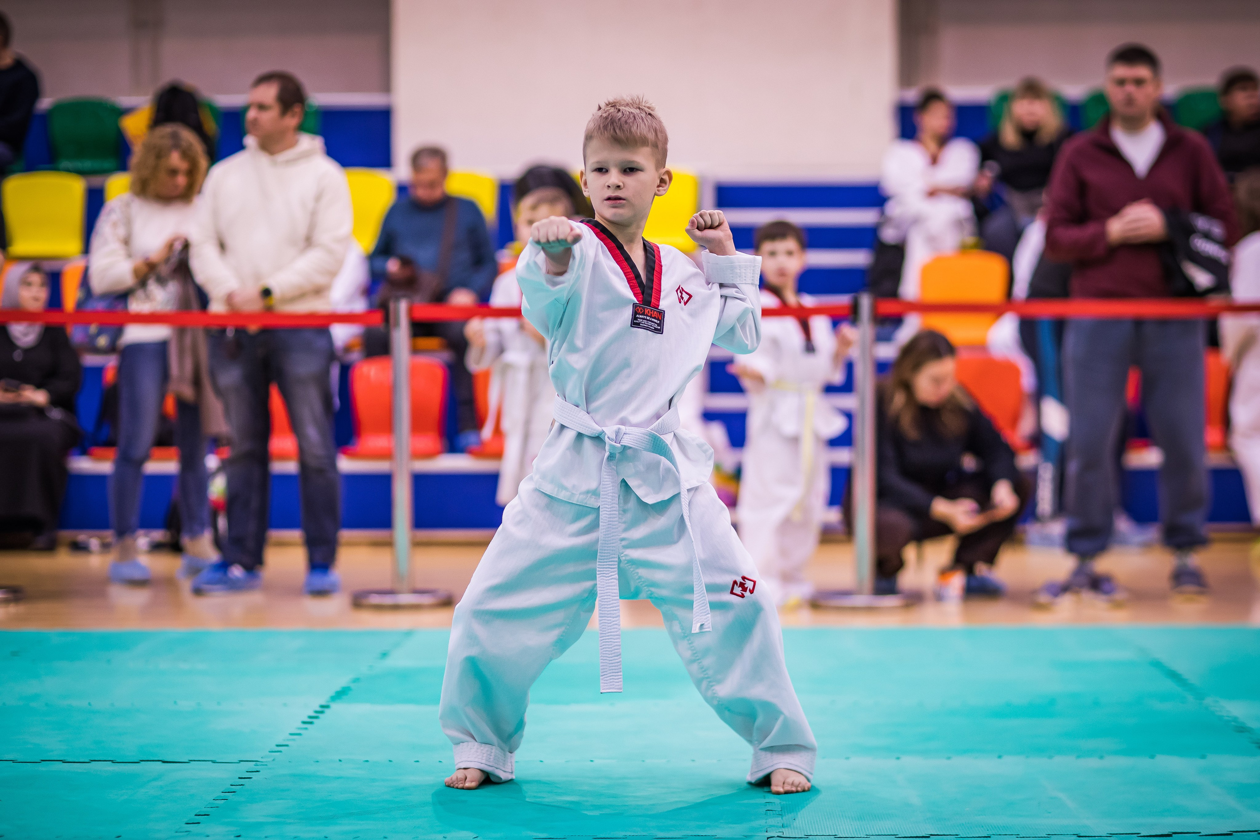 Турнир Федерации детского тхэквондо России по дисциплине ПХУМСЭ. Спортивный фотограф Максим Серегин