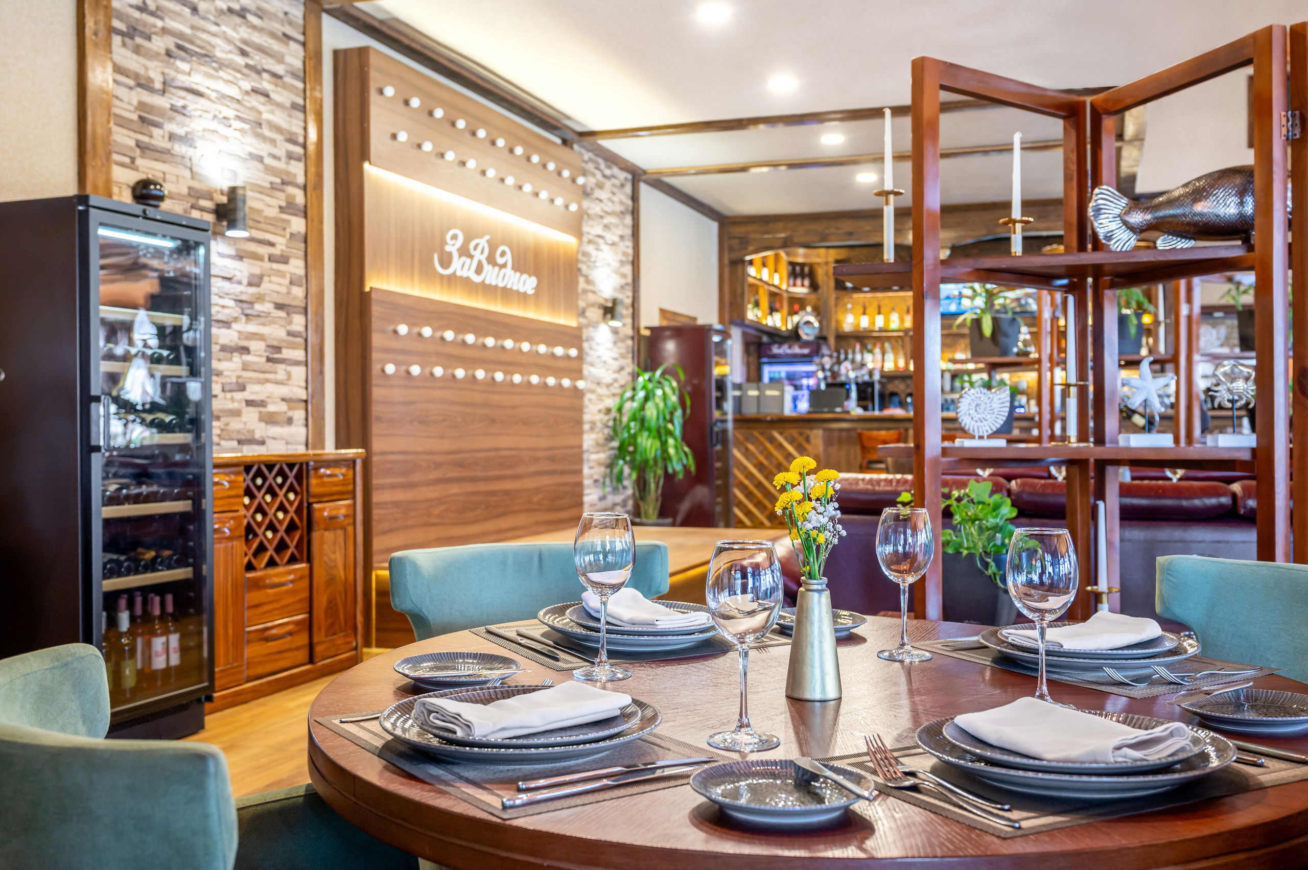 Ресторан «ЗаВидное». Интерьерный Фотограф Москва Криста FLY Труфанова