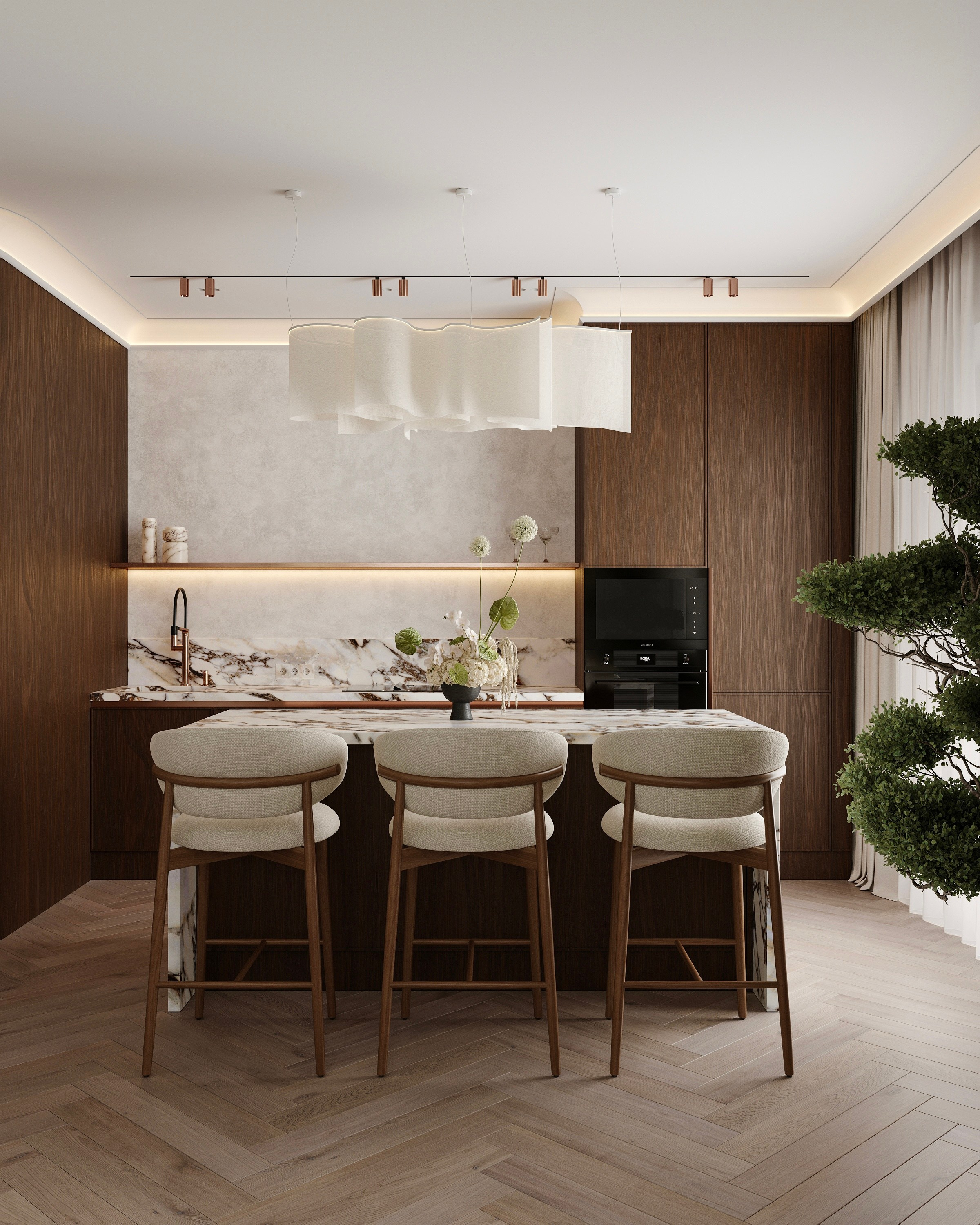 ЖК Новгородская 1А. 3D визуализатор