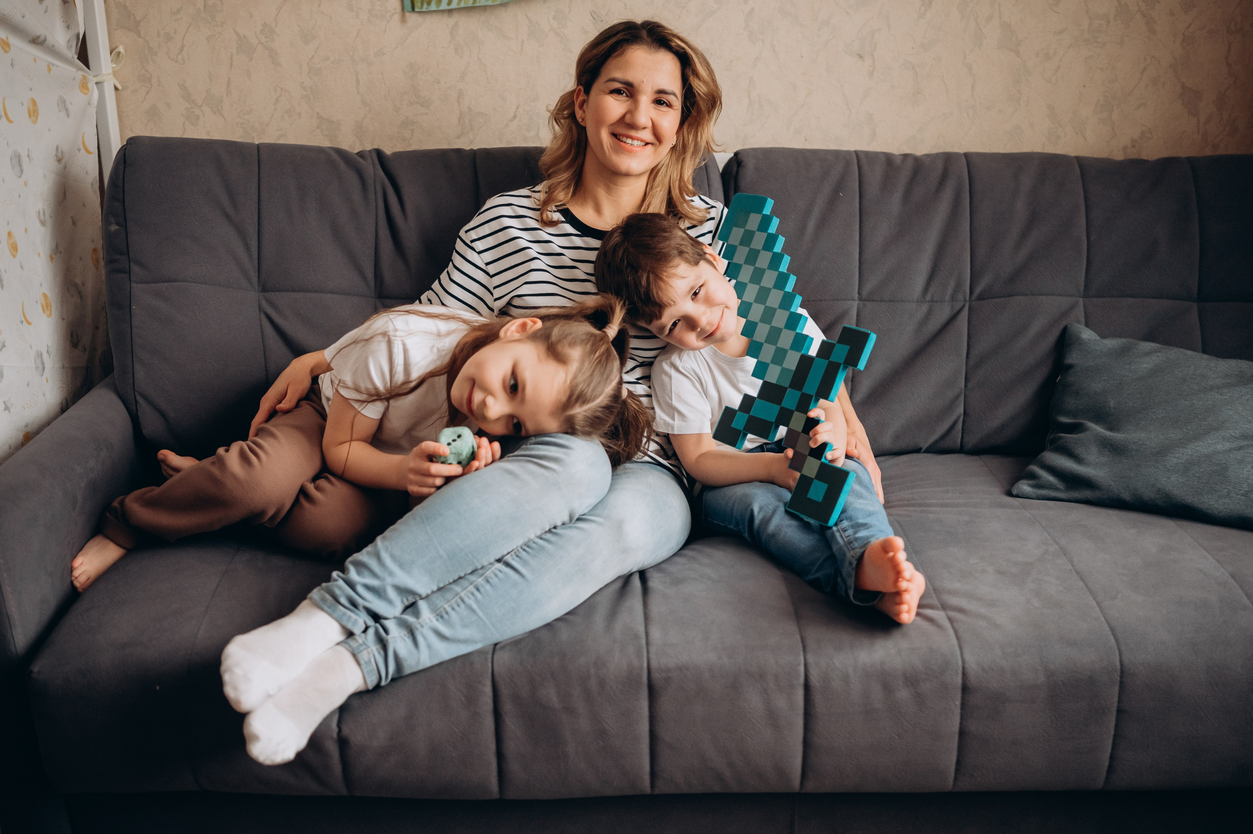 Гуля, Вадим, Артем, Вика и Дима. Детский и семейный фотограф в Москве