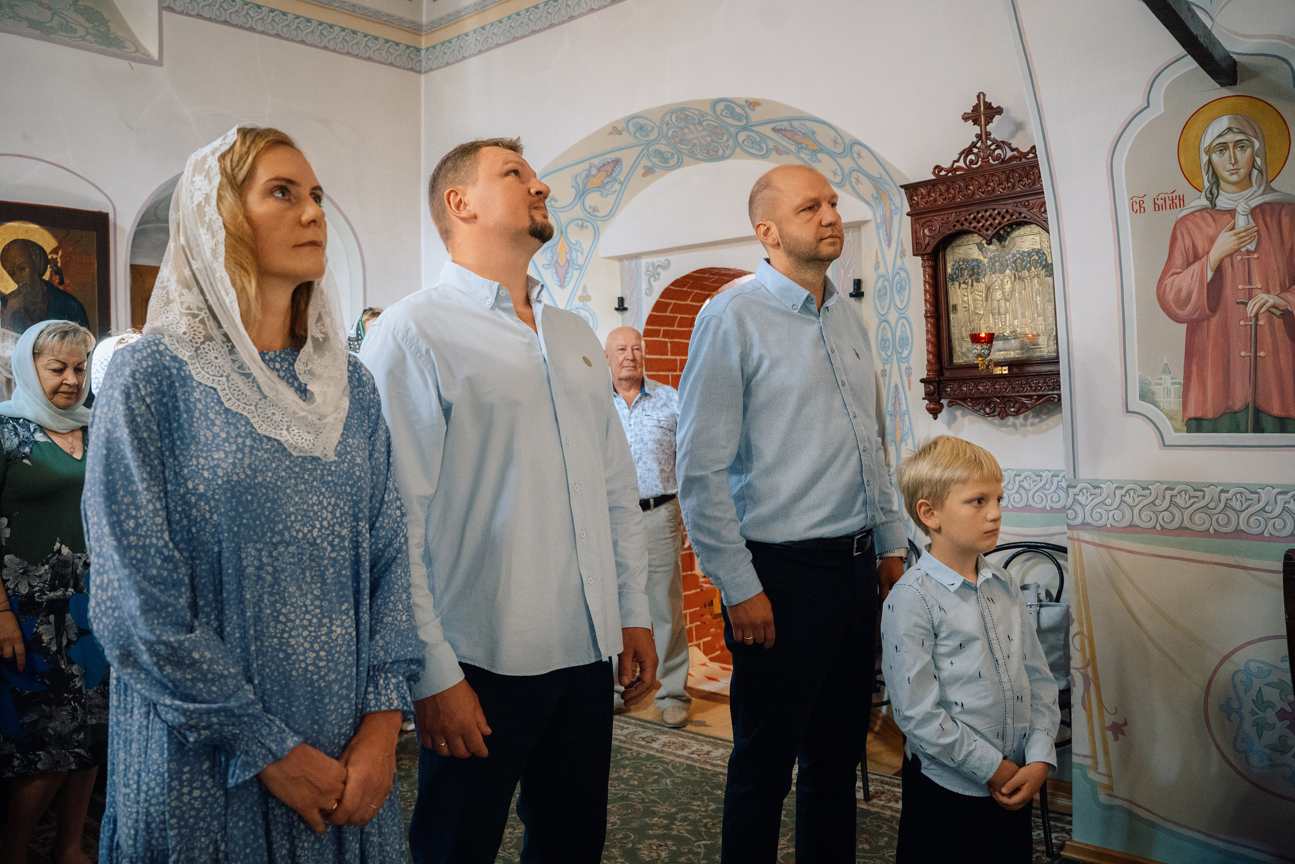 Крещение Марка. Фотограф Казакова Анастасия