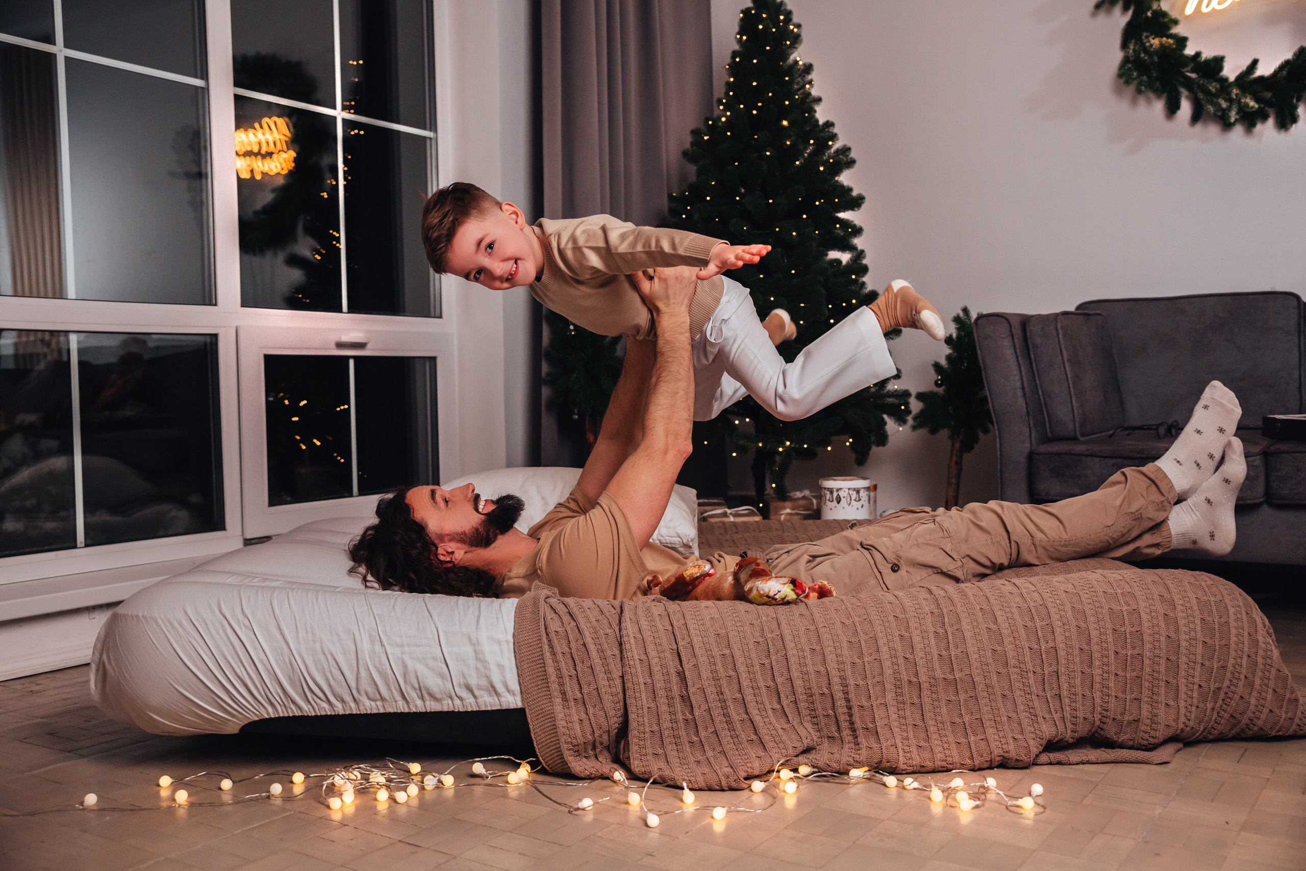 Новогодняя семейная история. Свадебный и семейный фотограф в Витебске Наталья Мамойко