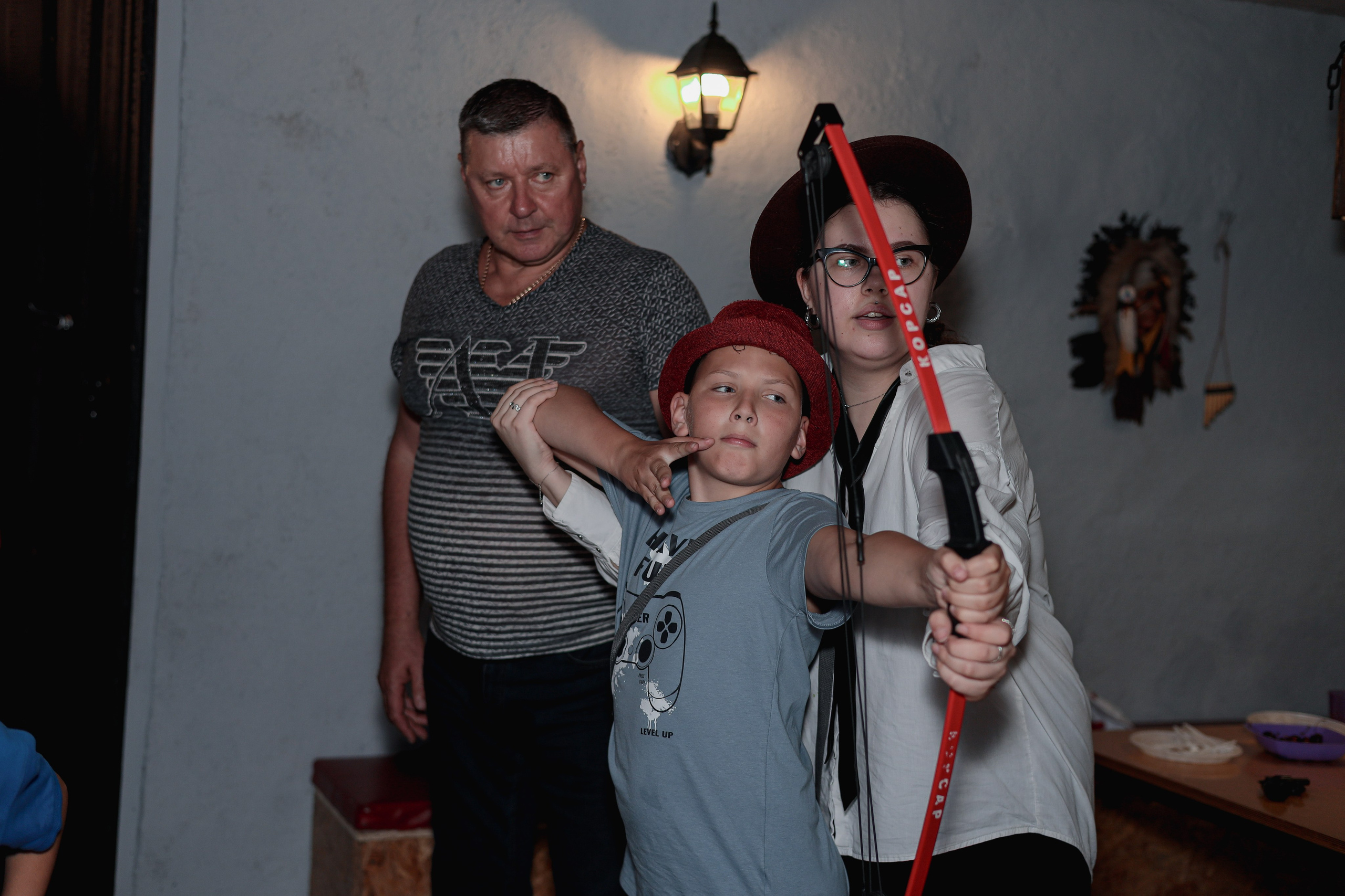 День рождение в стрелковом клубе. Фотограф Надршина Лилия