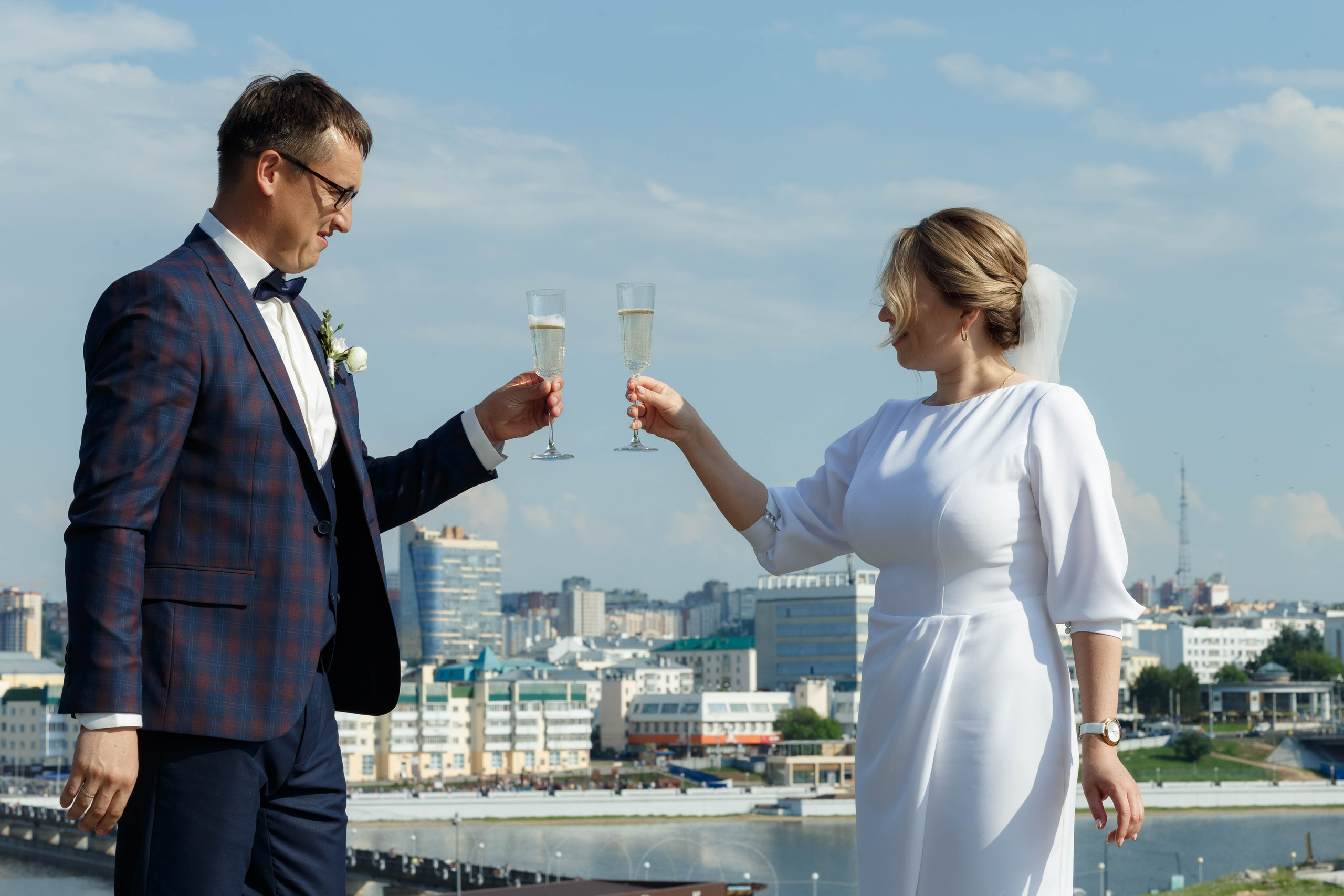 Саша и Наташа. Свадебная фотосессия в Чебоксарах. Портретный и репортажный фотограф в Чебоксарах Андриян Чаркин