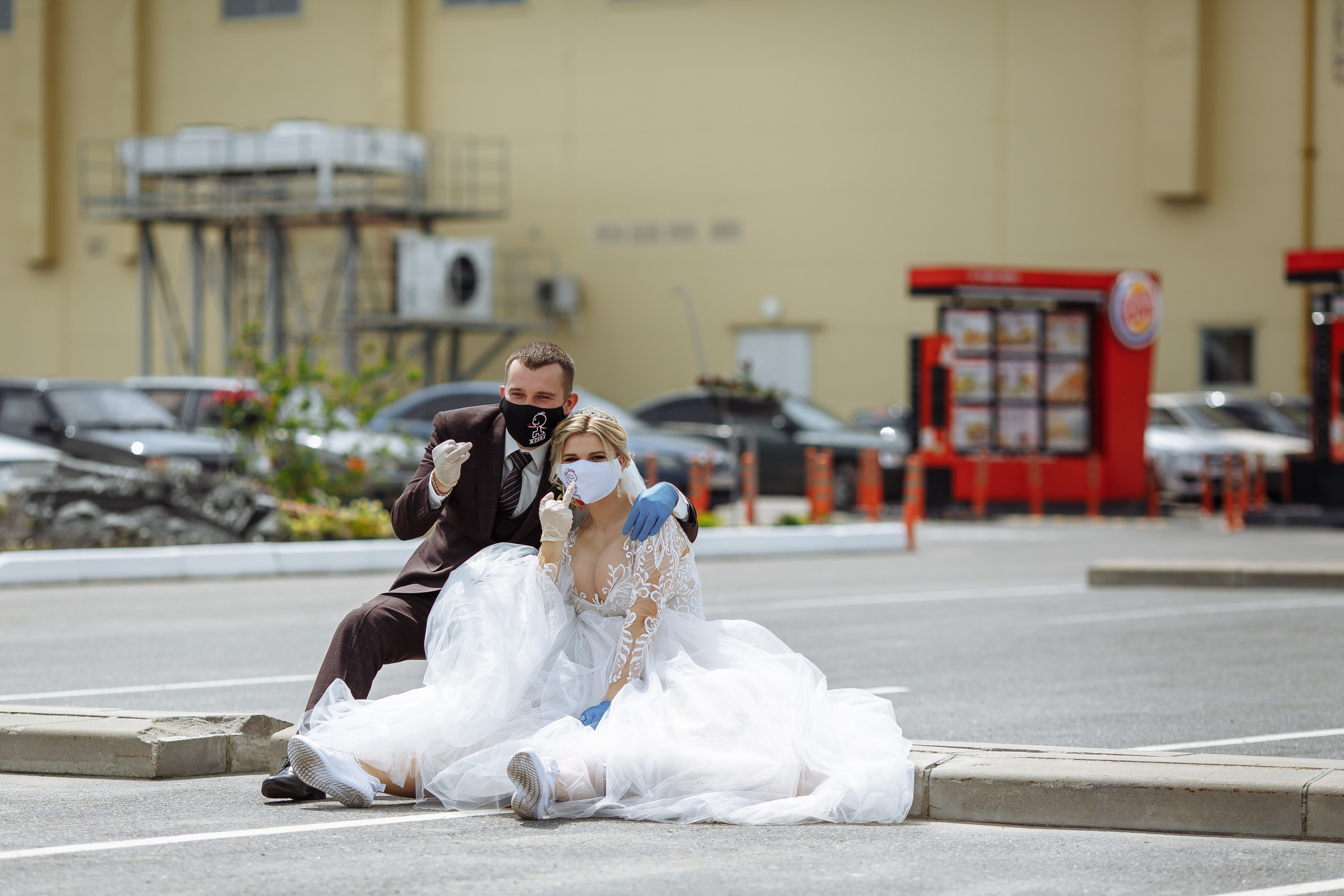 Свадьба в карантин. Фотограф Петр Капралов
