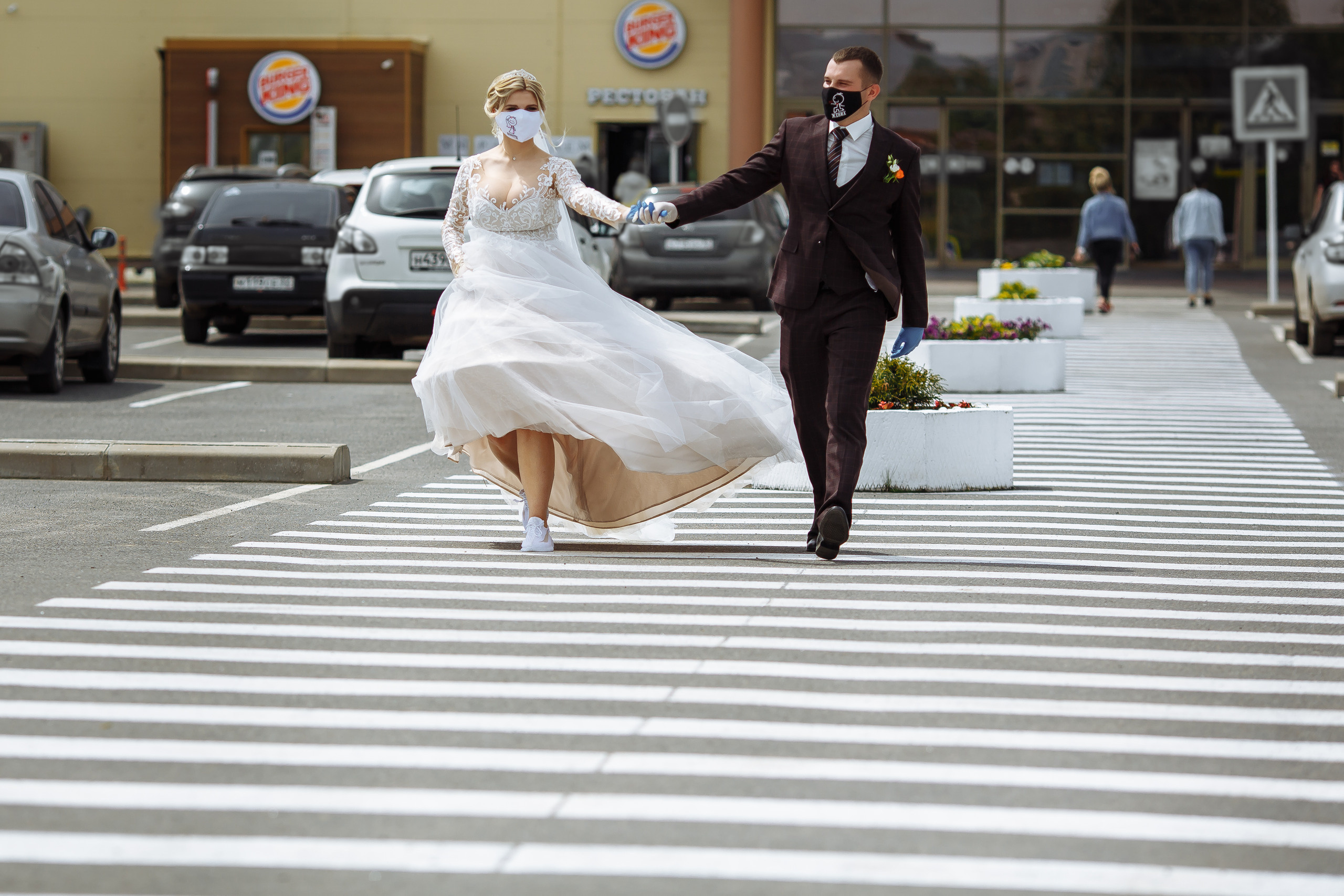 Свадьба в карантин. Фотограф Петр Капралов