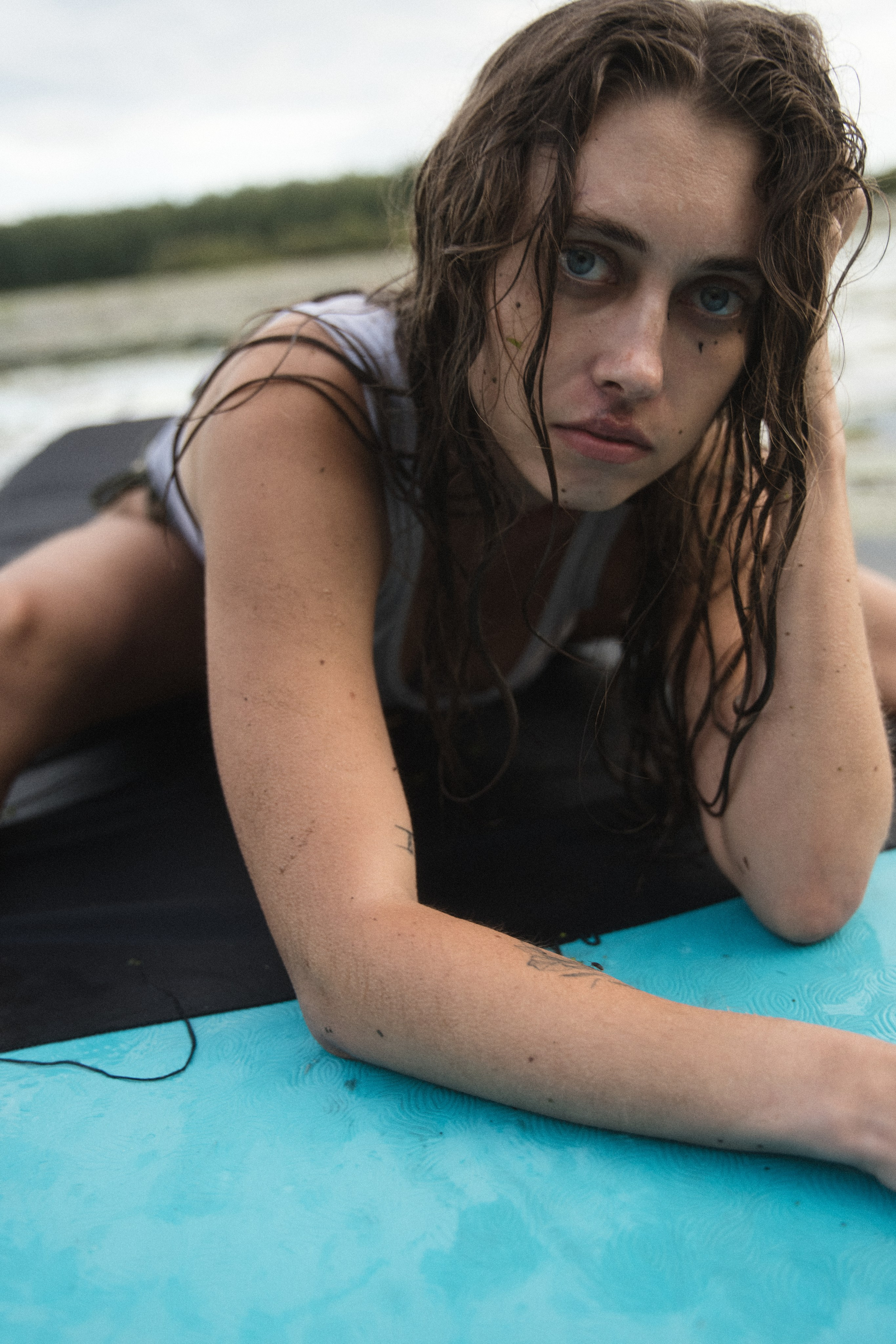 Mariia and water lilies. Главная