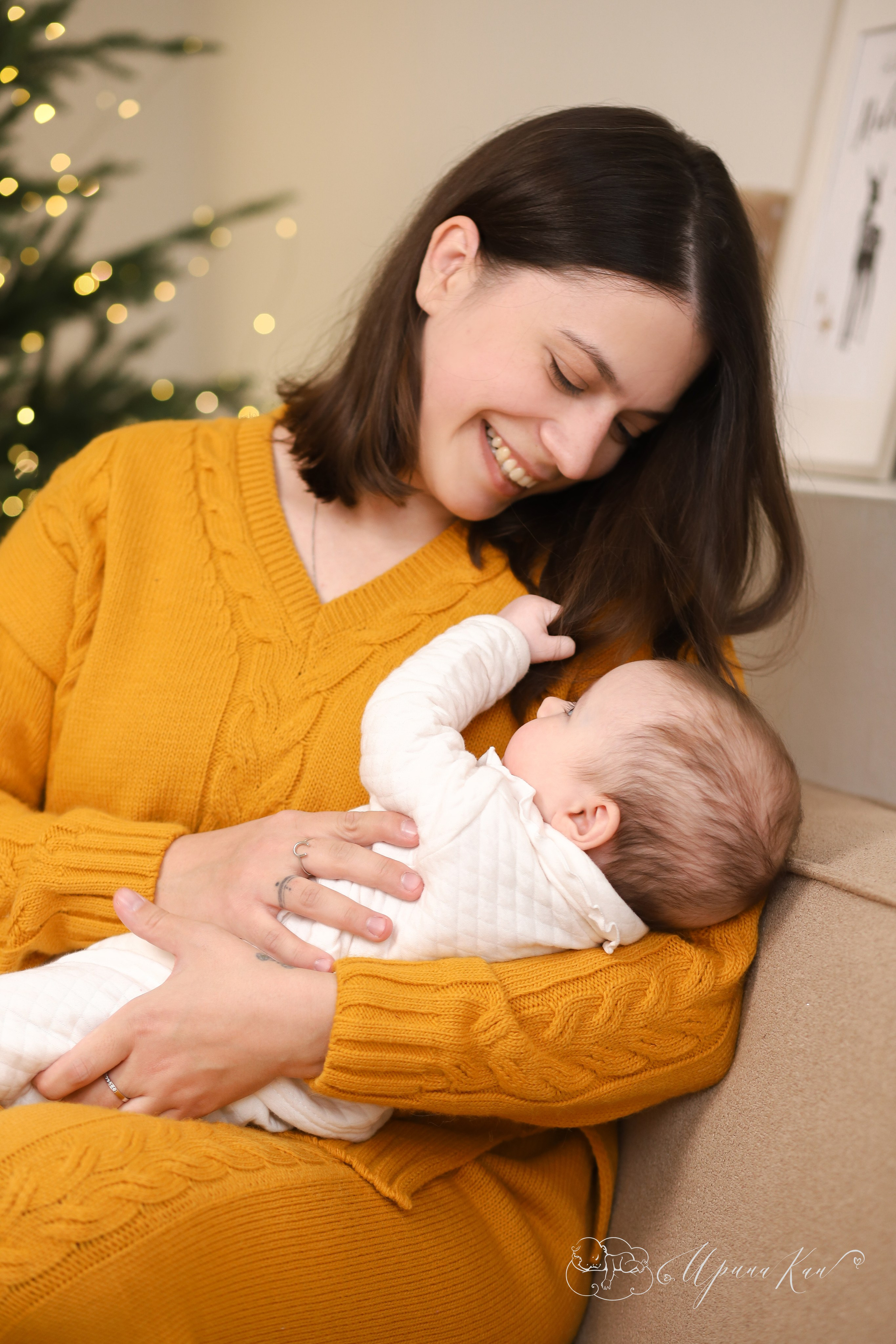 Новогодние фотосессии. Ирина Кан Фотограф новорожденных в Екатеринбурге