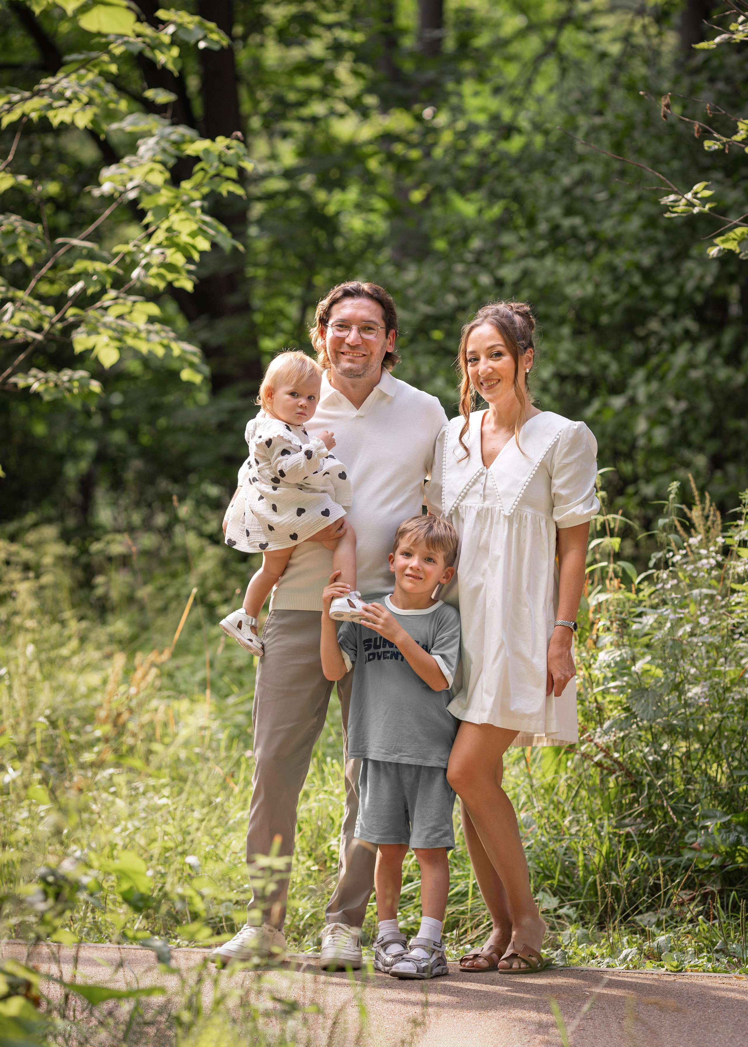 Гузель, Ренат, Тимур и Камилла. Семейный фотограф В Москве Александра Дейкун