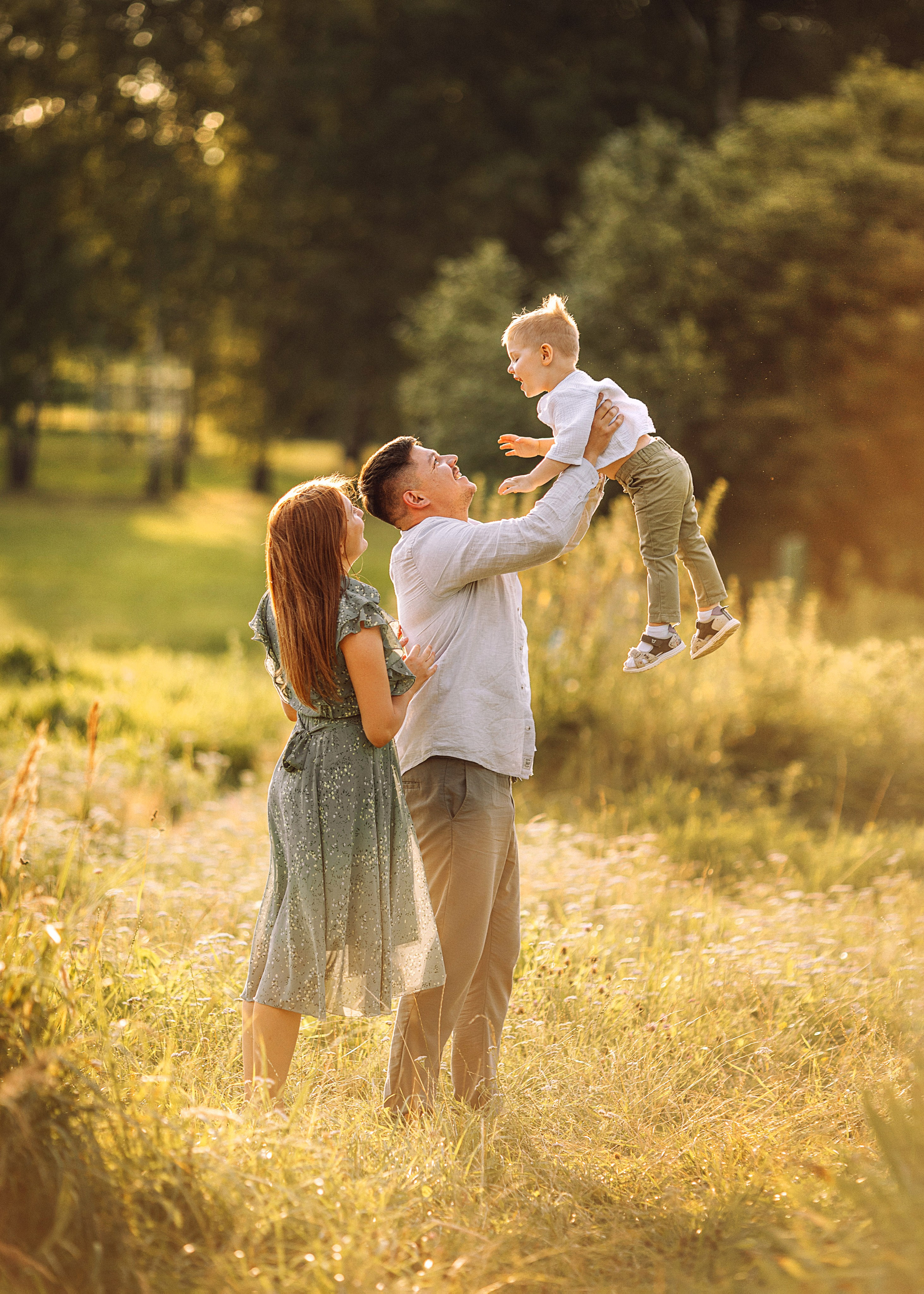 Полина, Николай и Андрюша. Семейный фотограф В Москве Александра Дейкун
