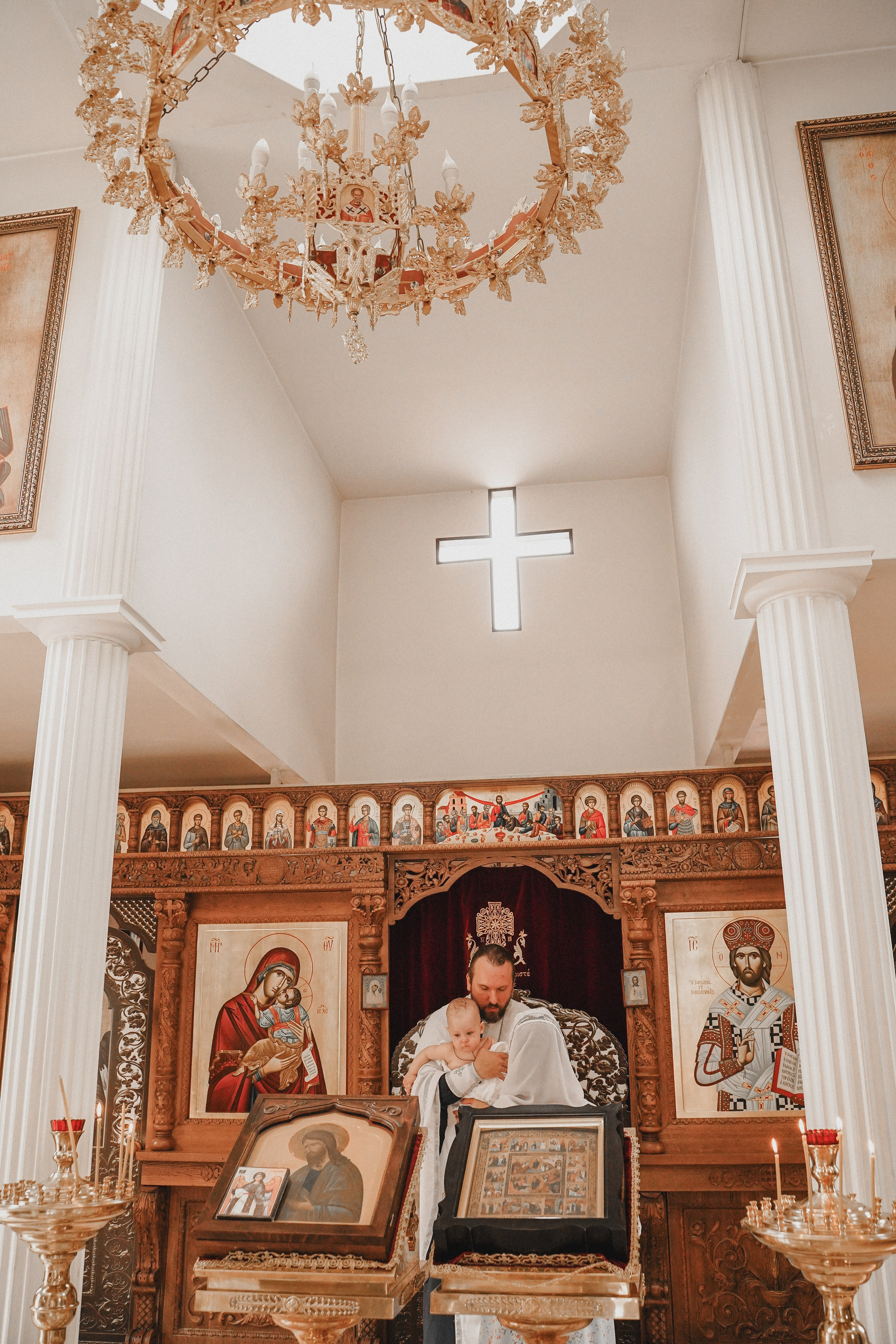 Крещение Лёвы. Семейный и женский фотограф в Краснодаре Анастасия Приймак