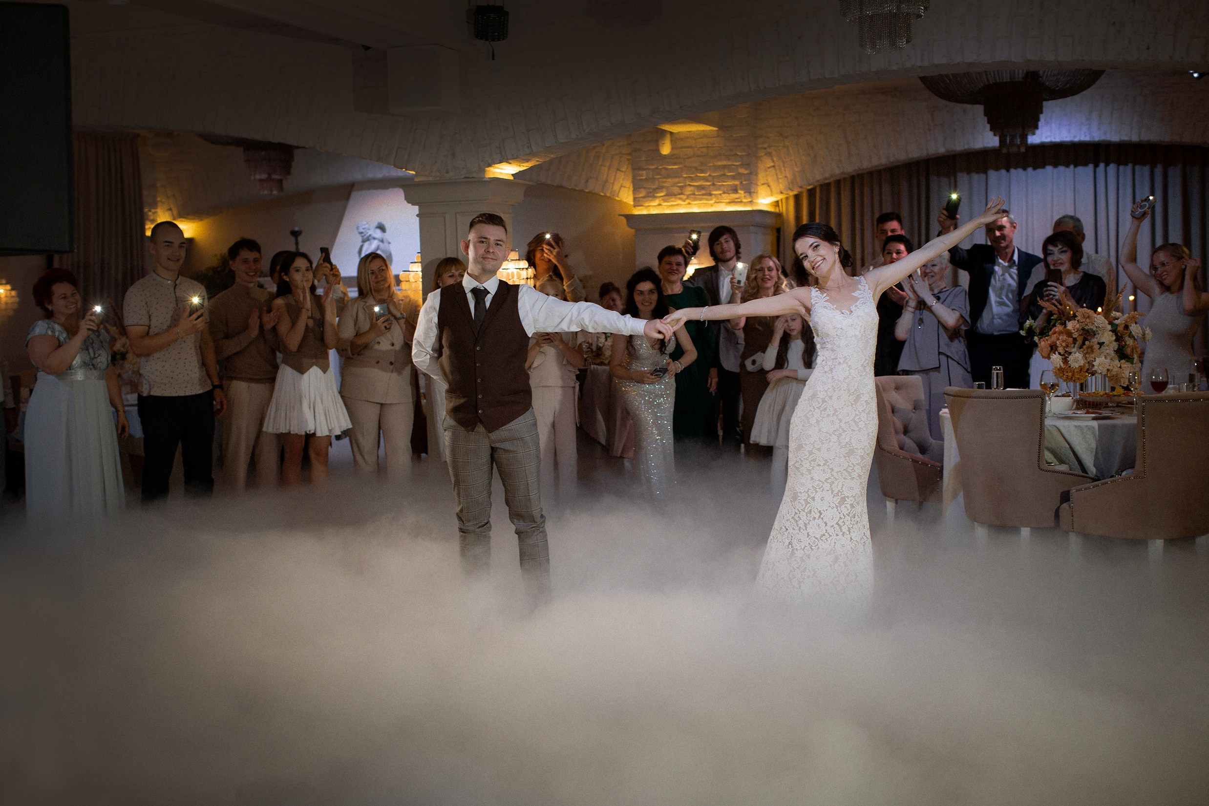 Свадьба с гостями. Свадебный и портретный фотограф Москва