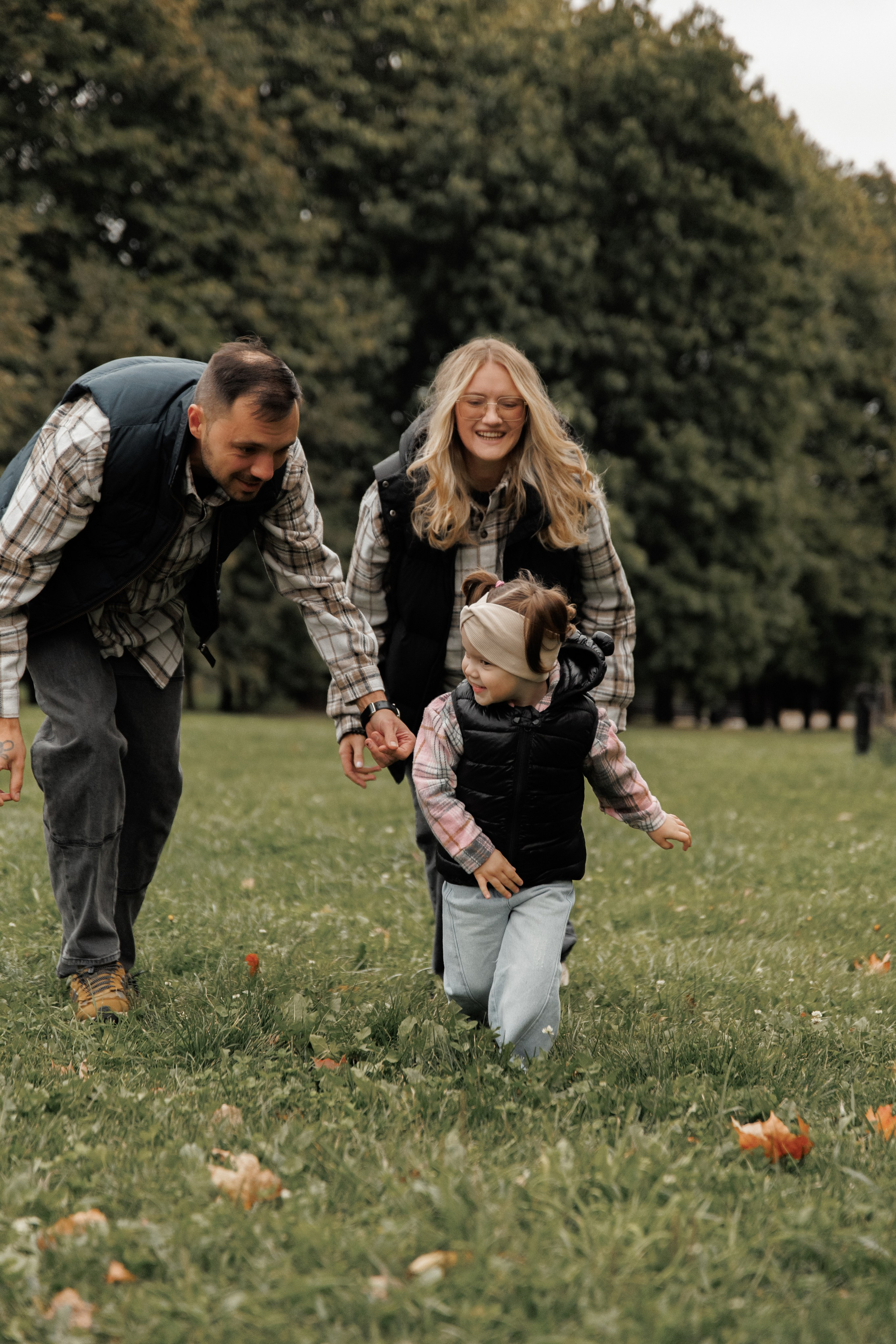 Настя, Денис и Маша