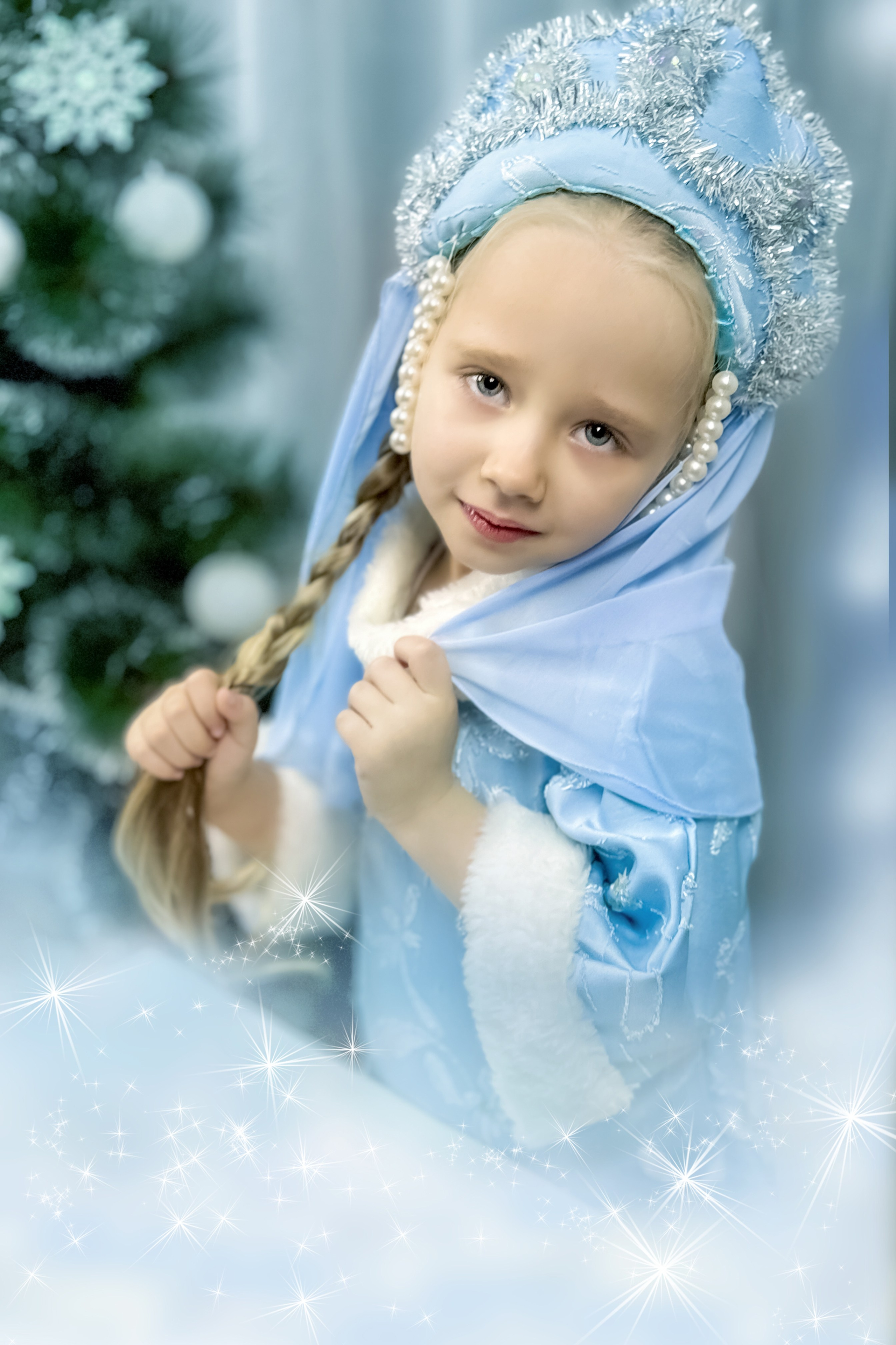 Аня в роли Снегурочки!. Фотограф Нина Пашина — Пермь