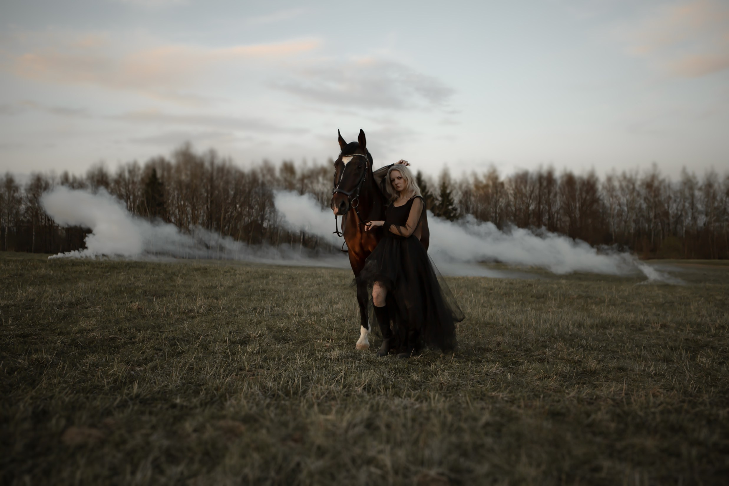 Художественная конная фотография. Свадебный и портретный фотограф Москва