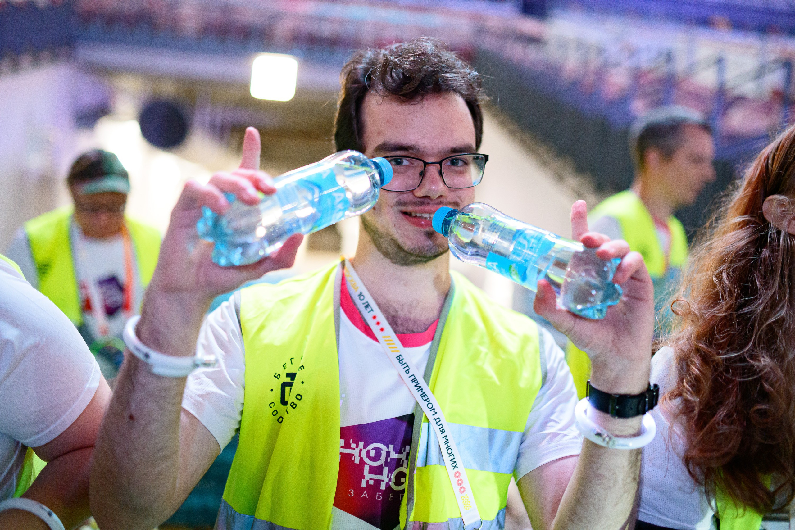 Ночной забег 2024. Репортажный фотограф Сергей Квартальнов