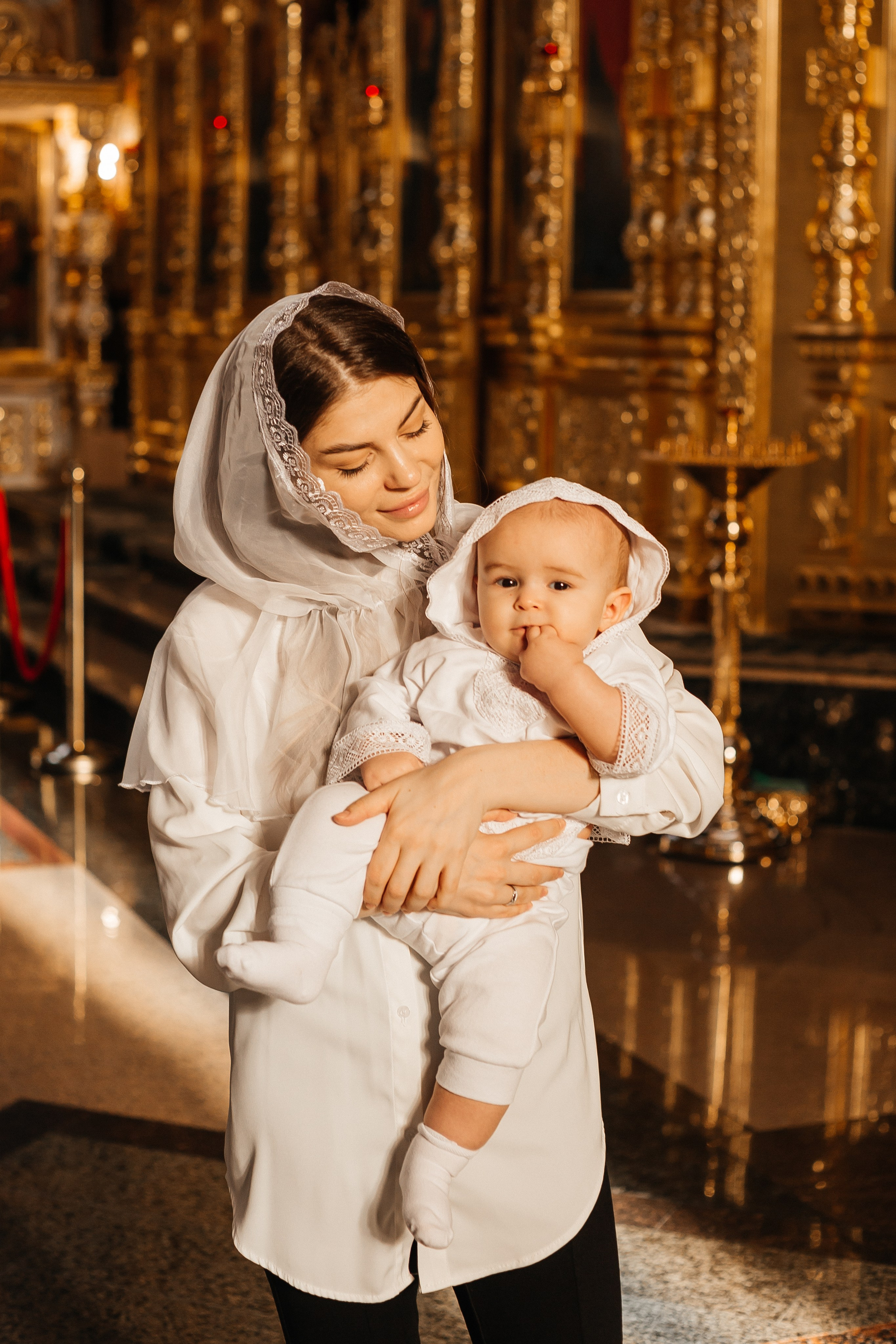 Таинство крещения. Фотограф Мария Новоселова. Сургут