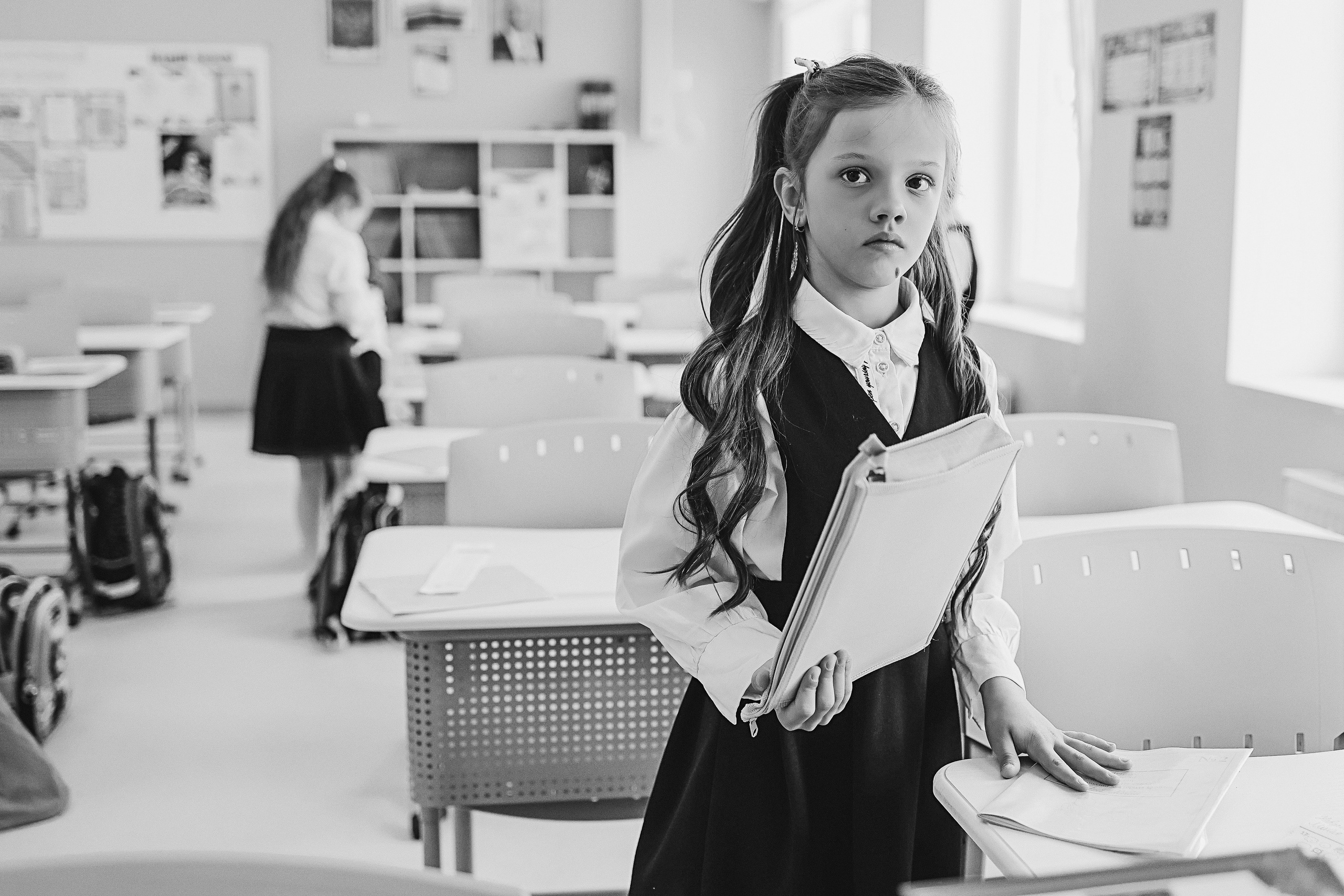 Один день в школе 1 класс. Семейный фотограф Тюмень, фотограф на роды Салмина Мария