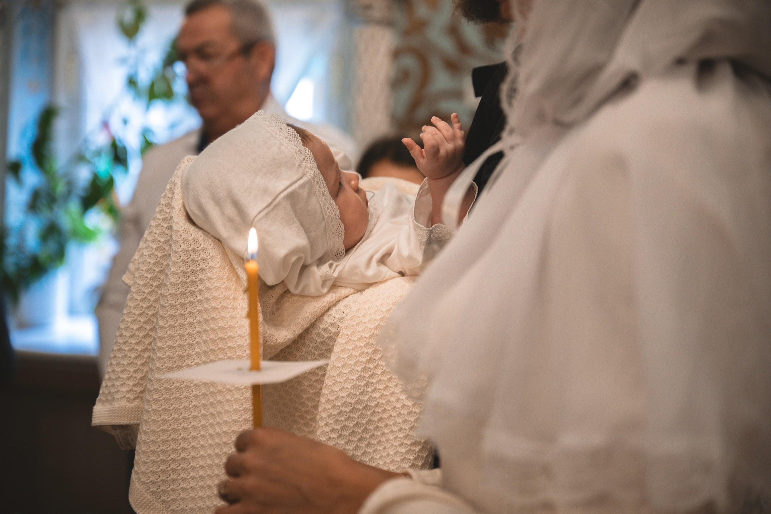 Крещение Матвея. Семейный фотограф в Москве Наталья Капитонова