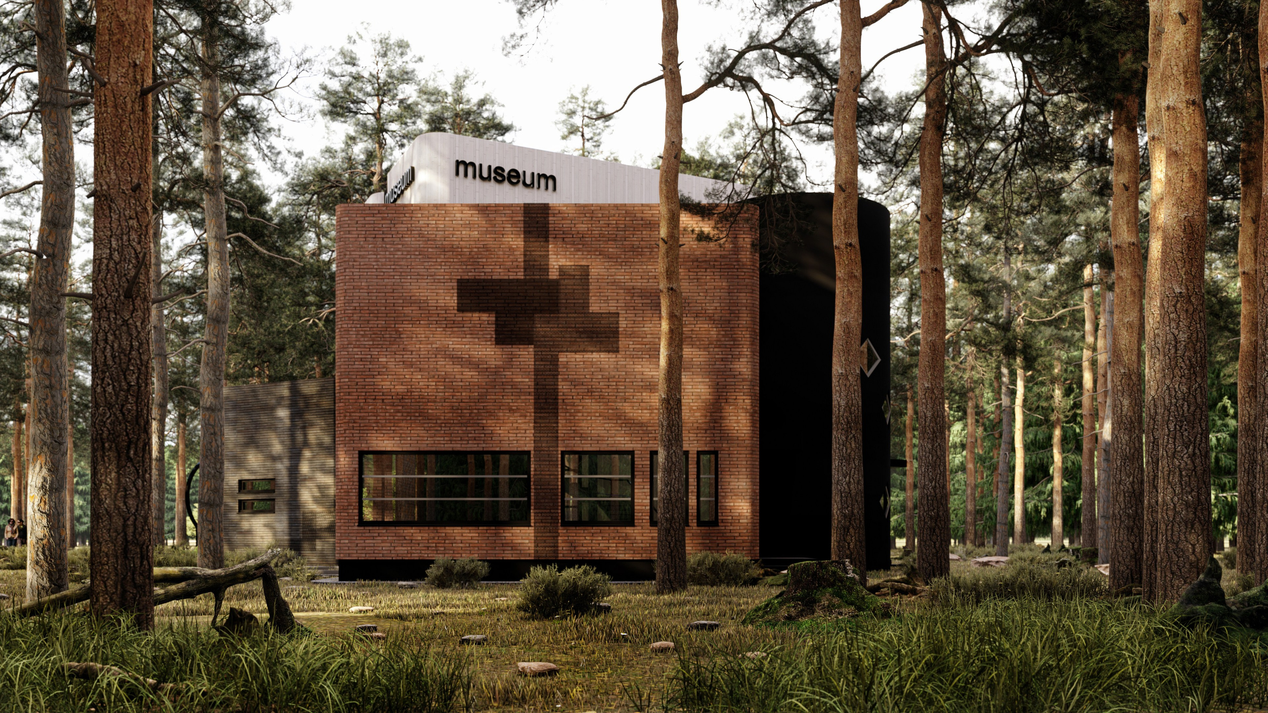 Музей современной скульптуры " Шум смысла ". Архитектурное проектирование