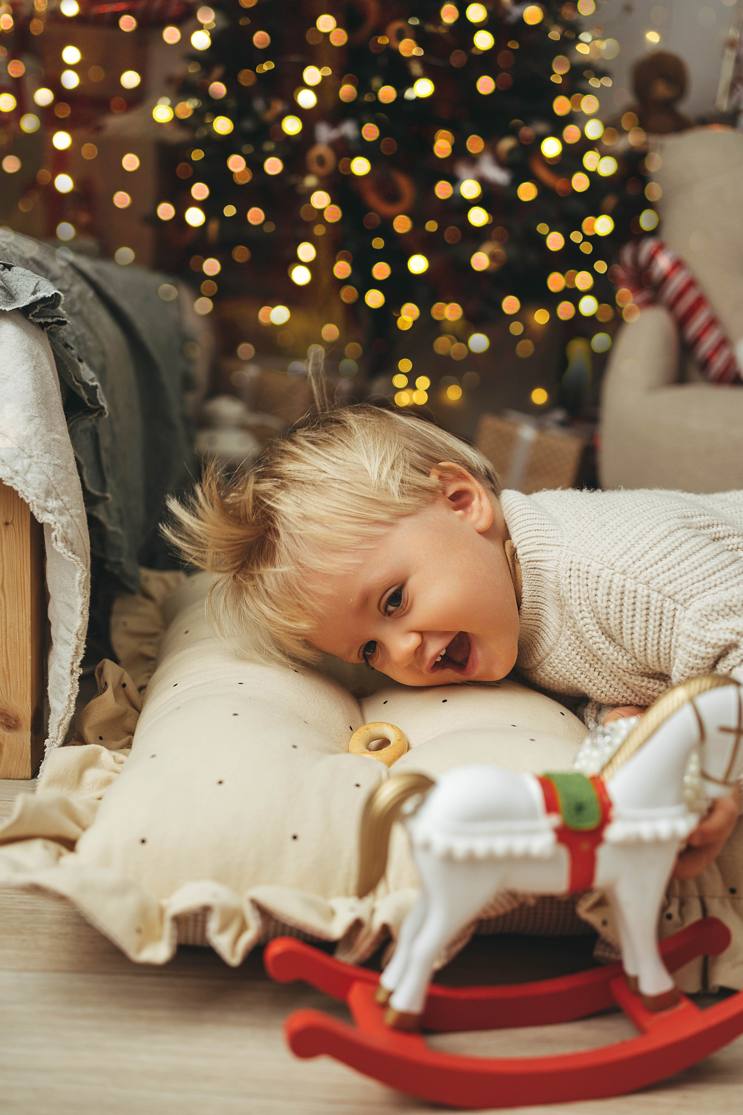 Новогодний фотопроект для малышей 2026. Семейный и детский фотограф новорожденных Ульяновск