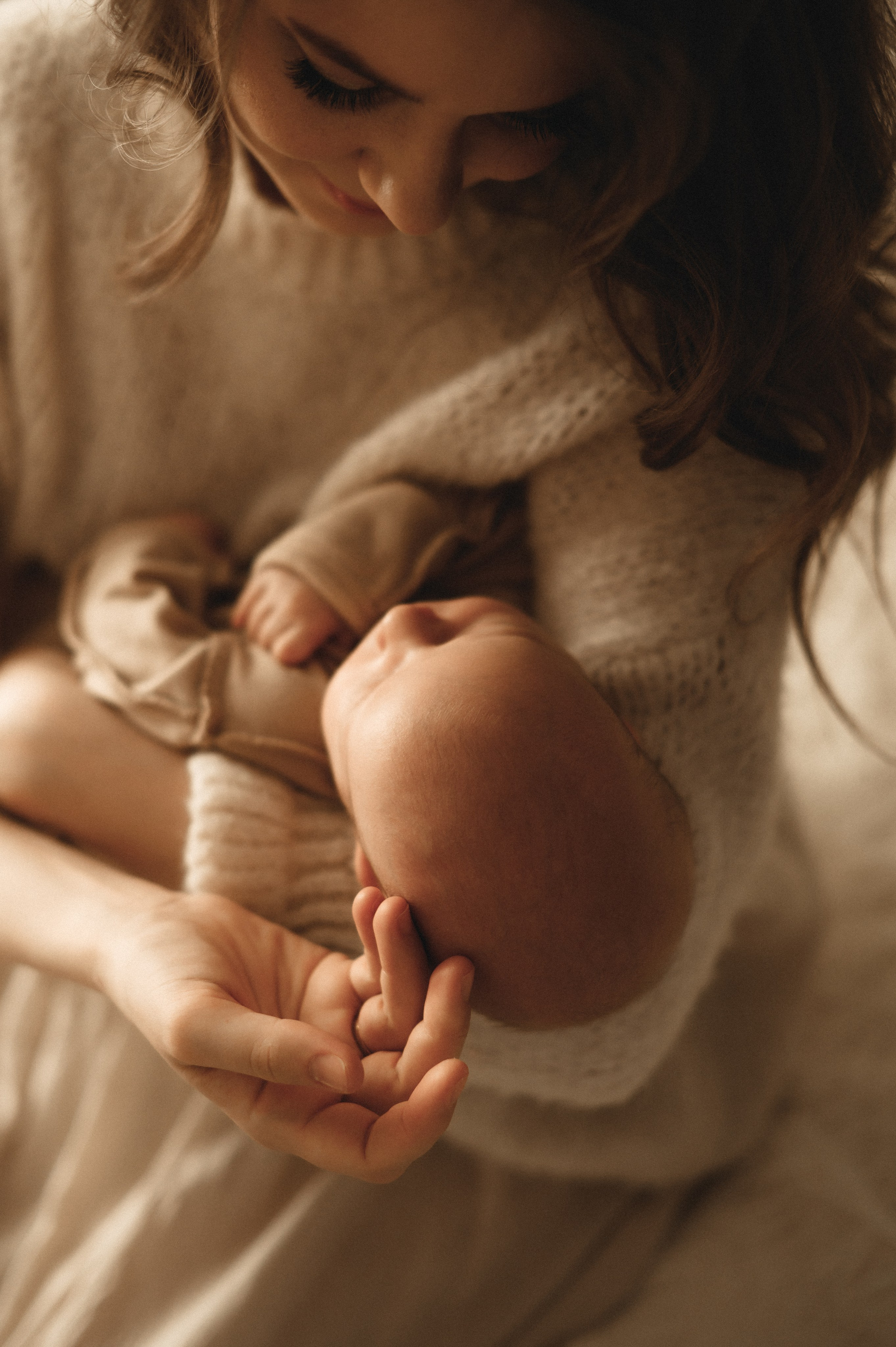 Первый месяц. Мама, папа и малыш. Семейный фотограф в г. Ставрополь, Сорокина Мария