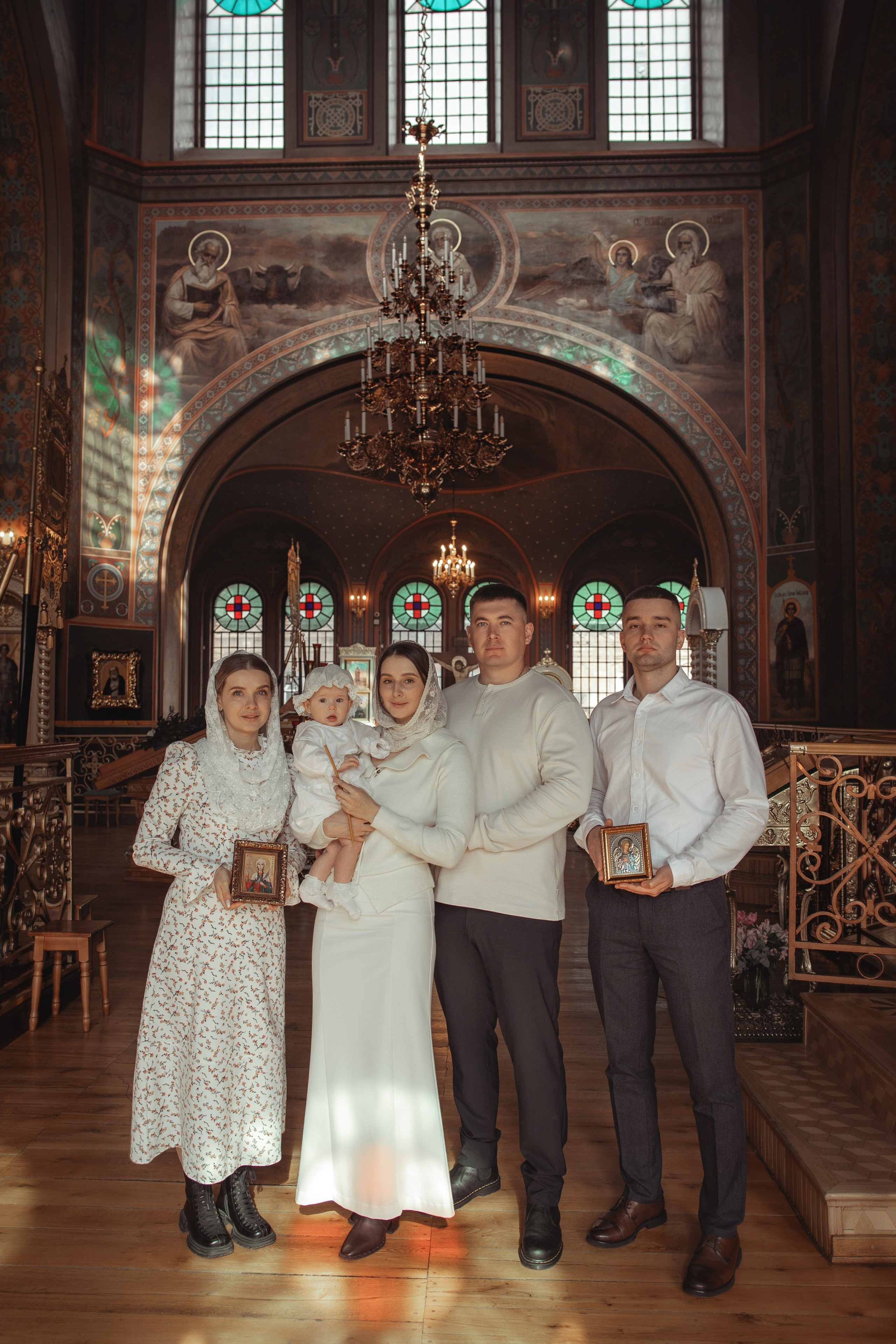 Таинство Крещения Василисы. Свято-Троицкий собор, г. Краснодар. Фотограф на Крещение и Венчание Краснодарский край — Гранкина Юлия