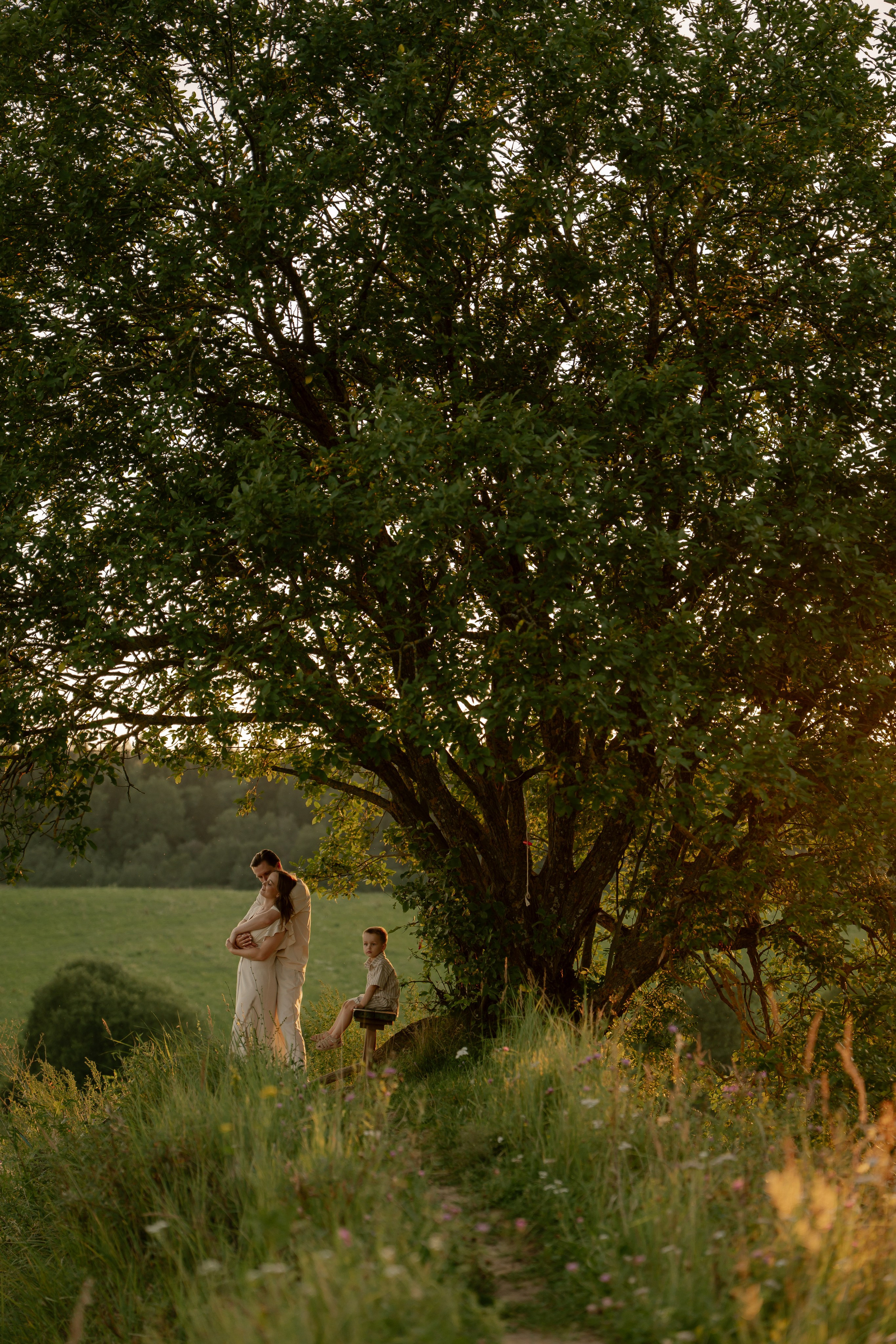 На закате. Свадебный и семейный фотограф в Москве и Красногорске — живые кадры | Анастасия Тихонова