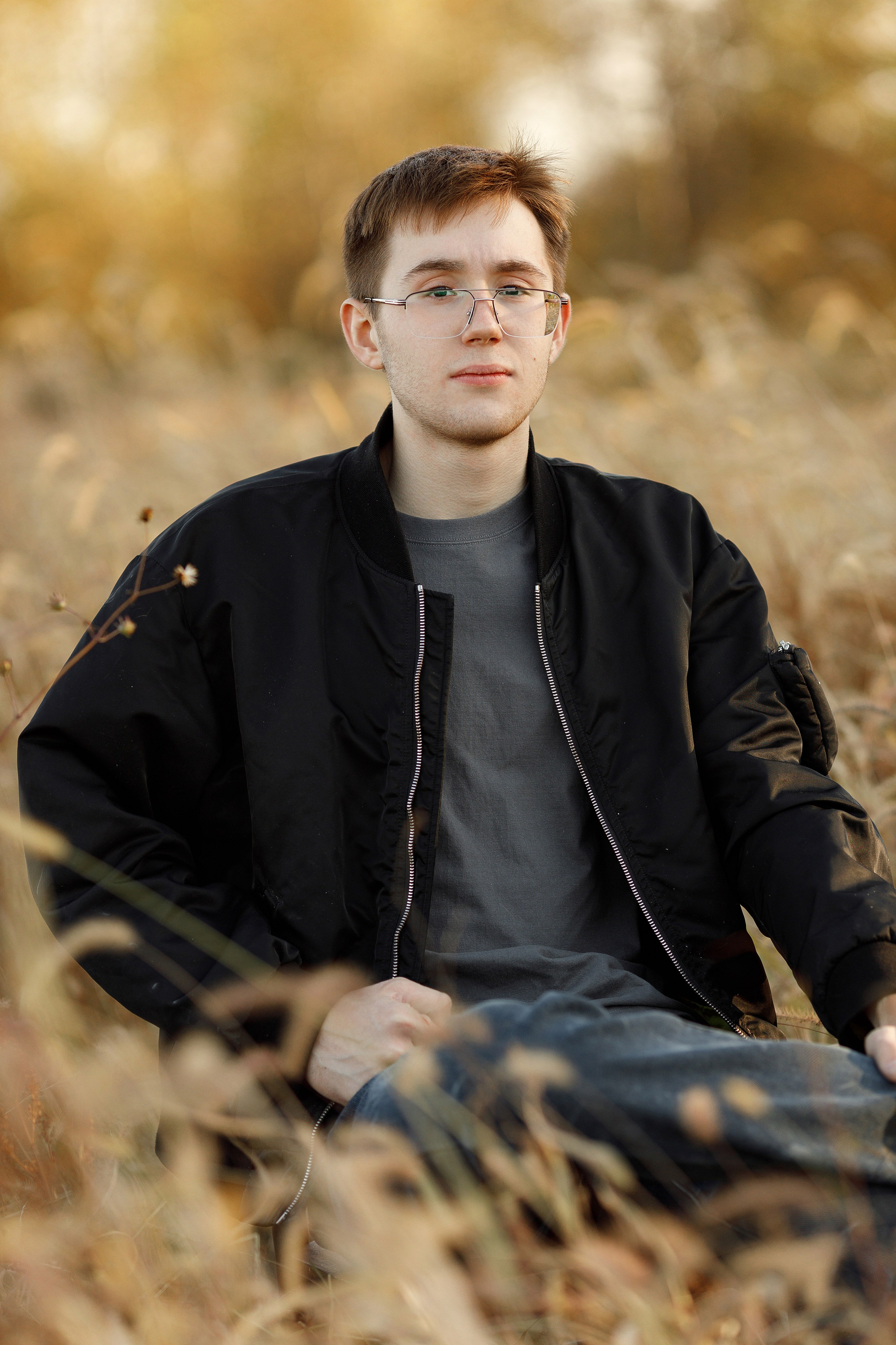 Осень 11 класс (съемка в поле). Photoalbum-vl.ru