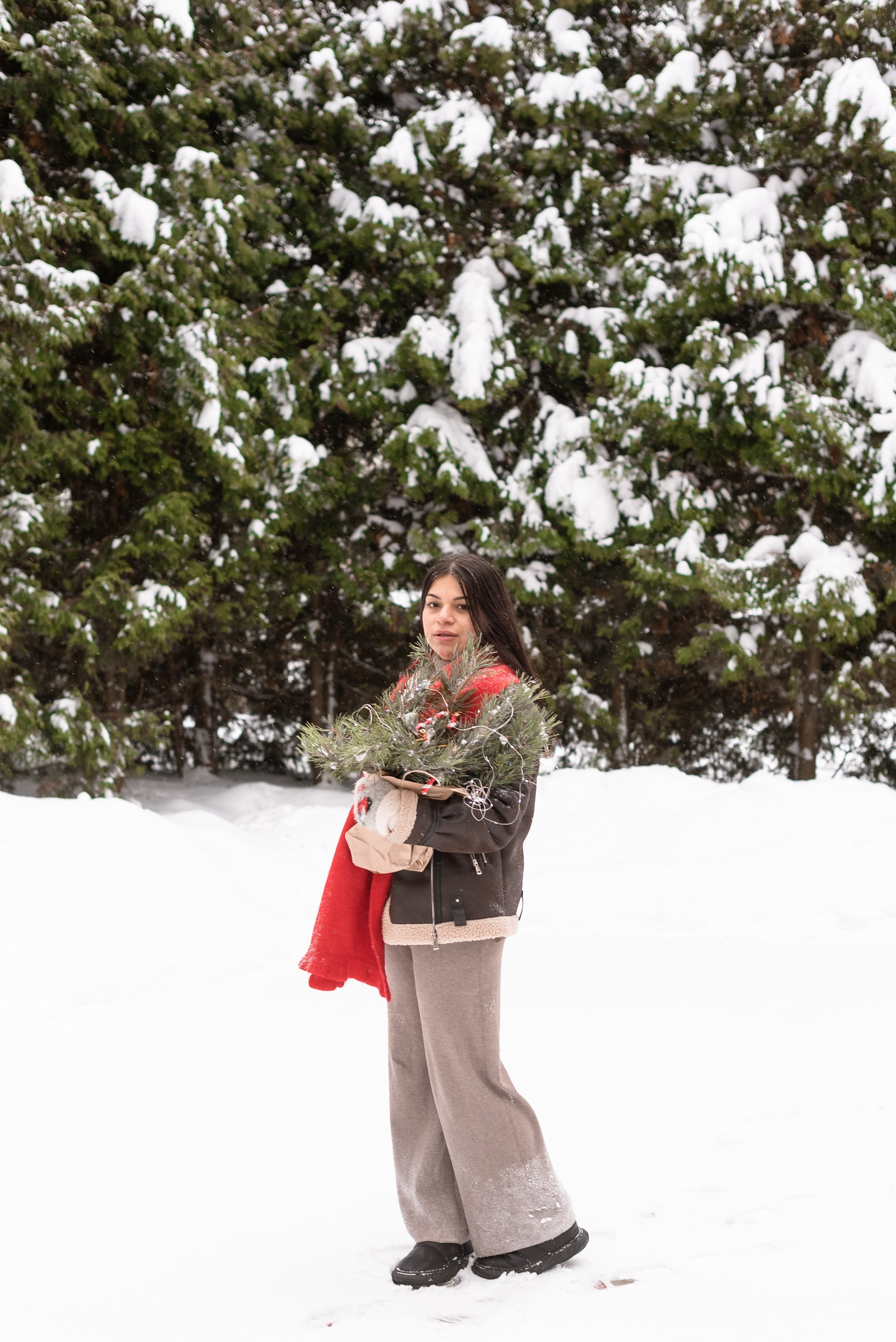 Зимняя прогулка Софии. Фотограф Тула творческие фотосессии недорого Ольга Ромашина