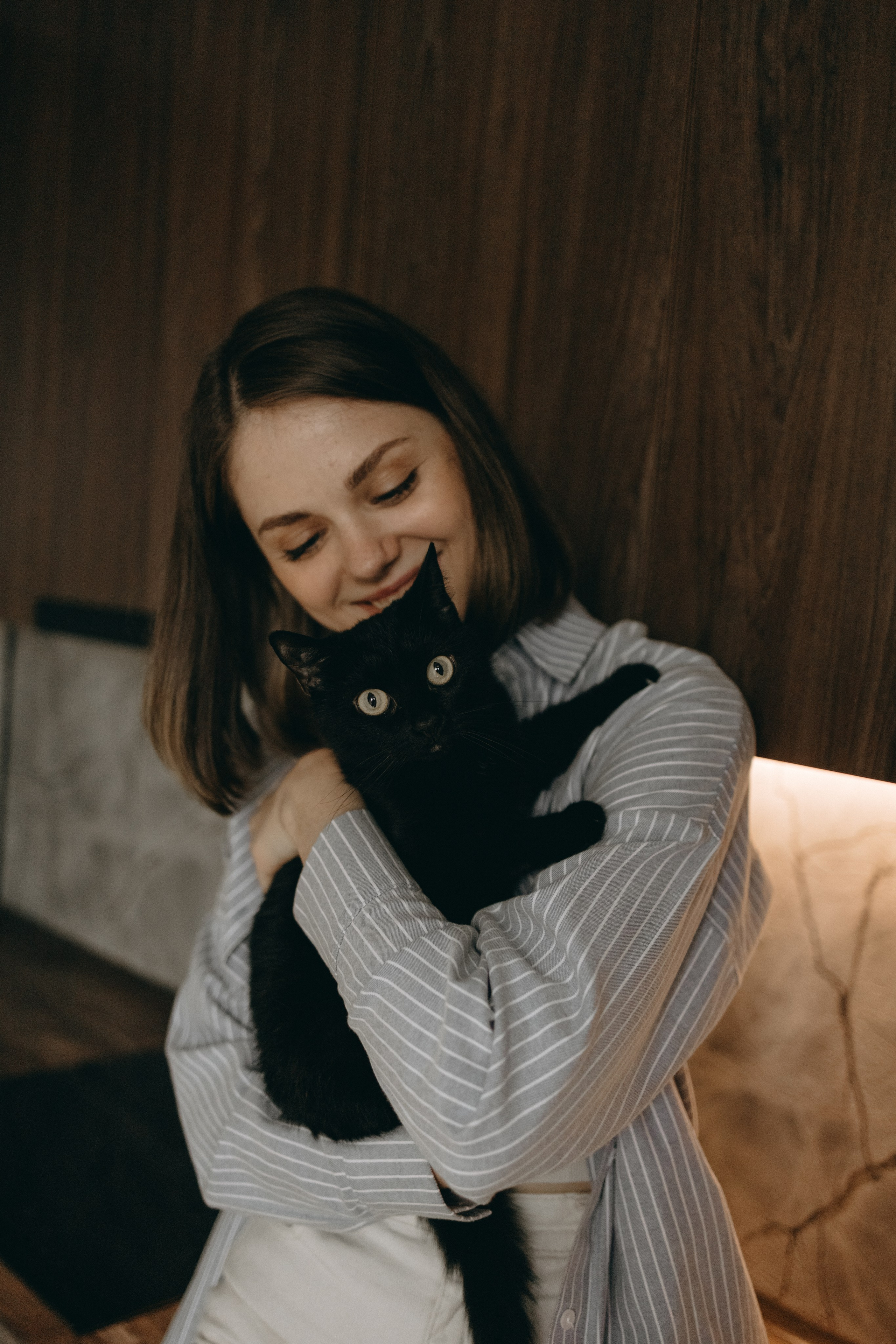 Настя, Никита и их Гром и Мяу. Фотограф — Анималист | Санкт-Петербург