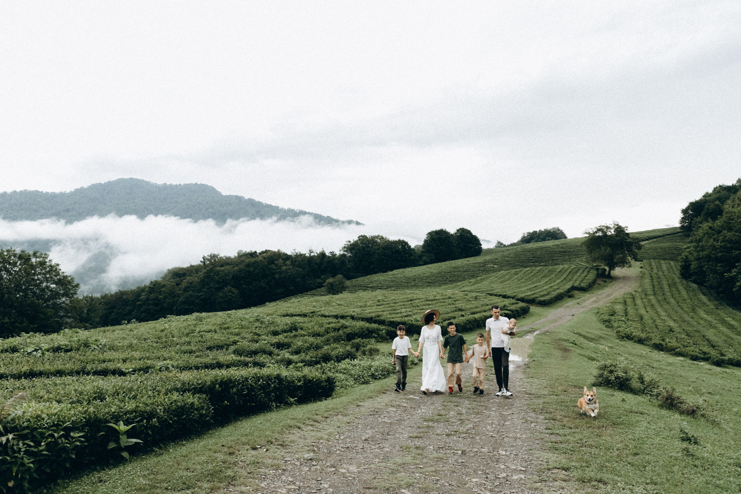 Дмитрий, Алия, Платон, Глеб, Радислав, Герман и Юмми. Фотограф Сочи Адлер Красная Поляна Ошутина Анастасия