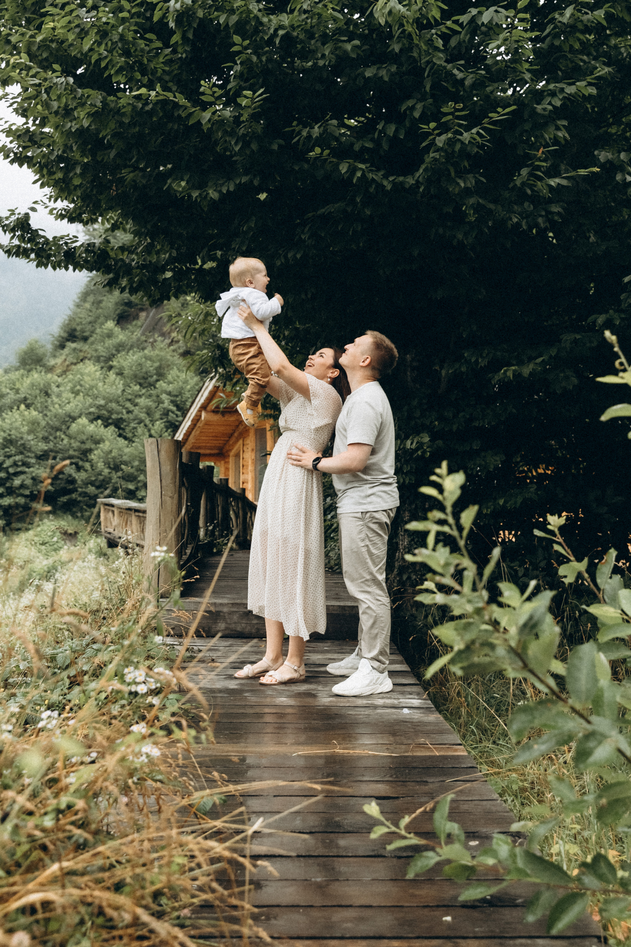 Андрей, Анастасия и Артём. Фотограф Сочи Адлер Красная Поляна Ошутина Анастасия