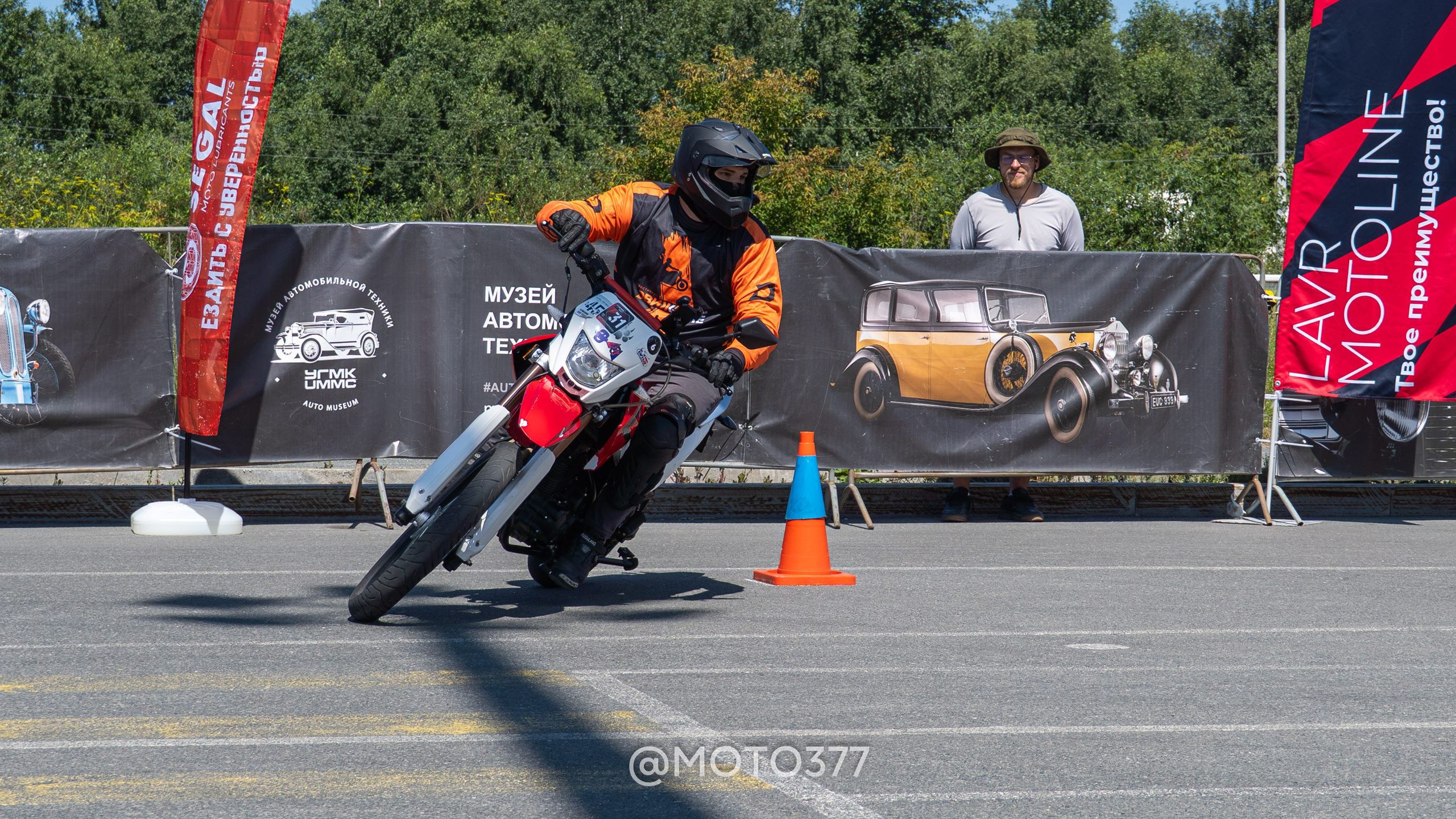 Motogymkhana CUP 1 Ekat 2025. Moto377