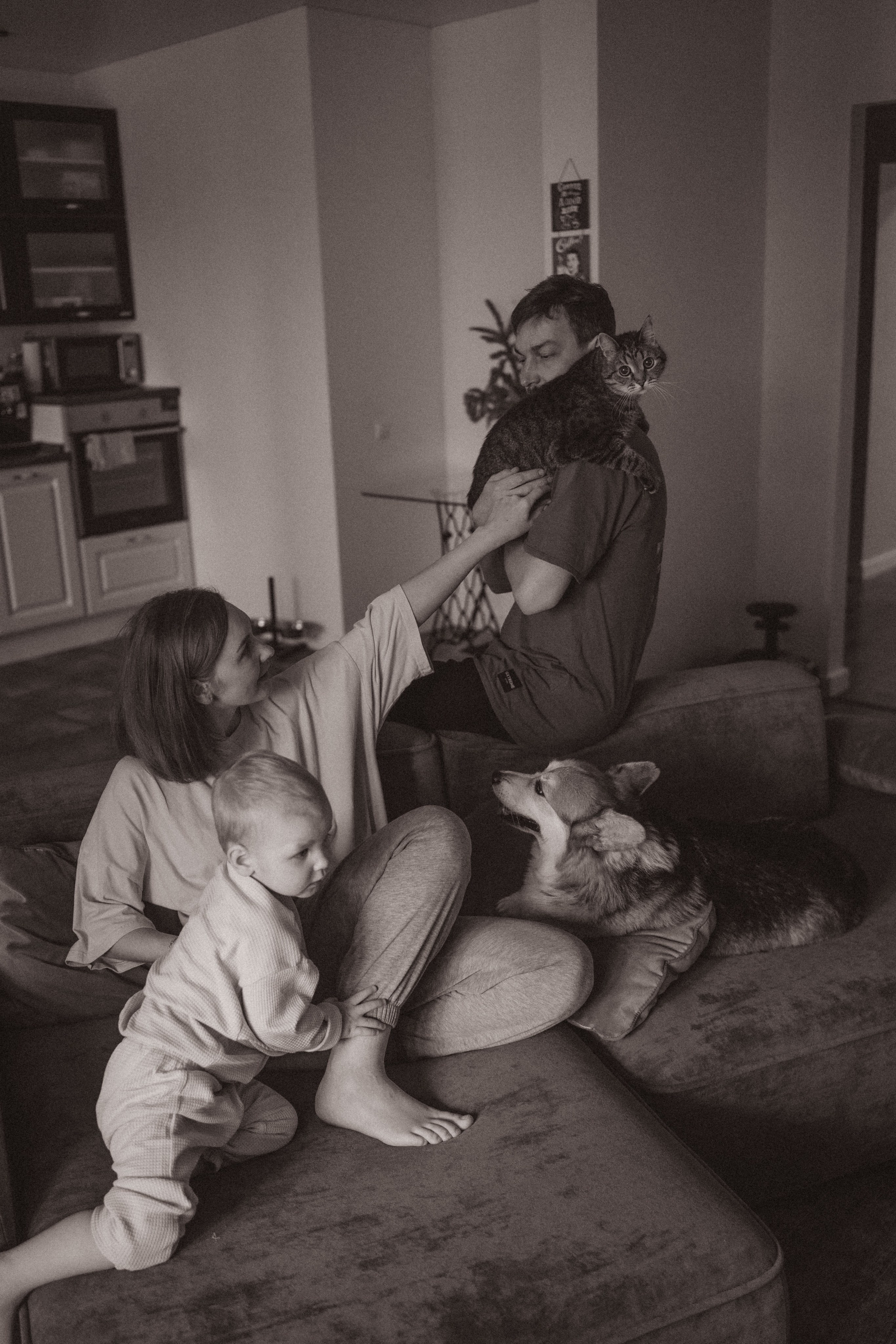 Family — дом/студия. Семейный фотограф Егор Веденин
