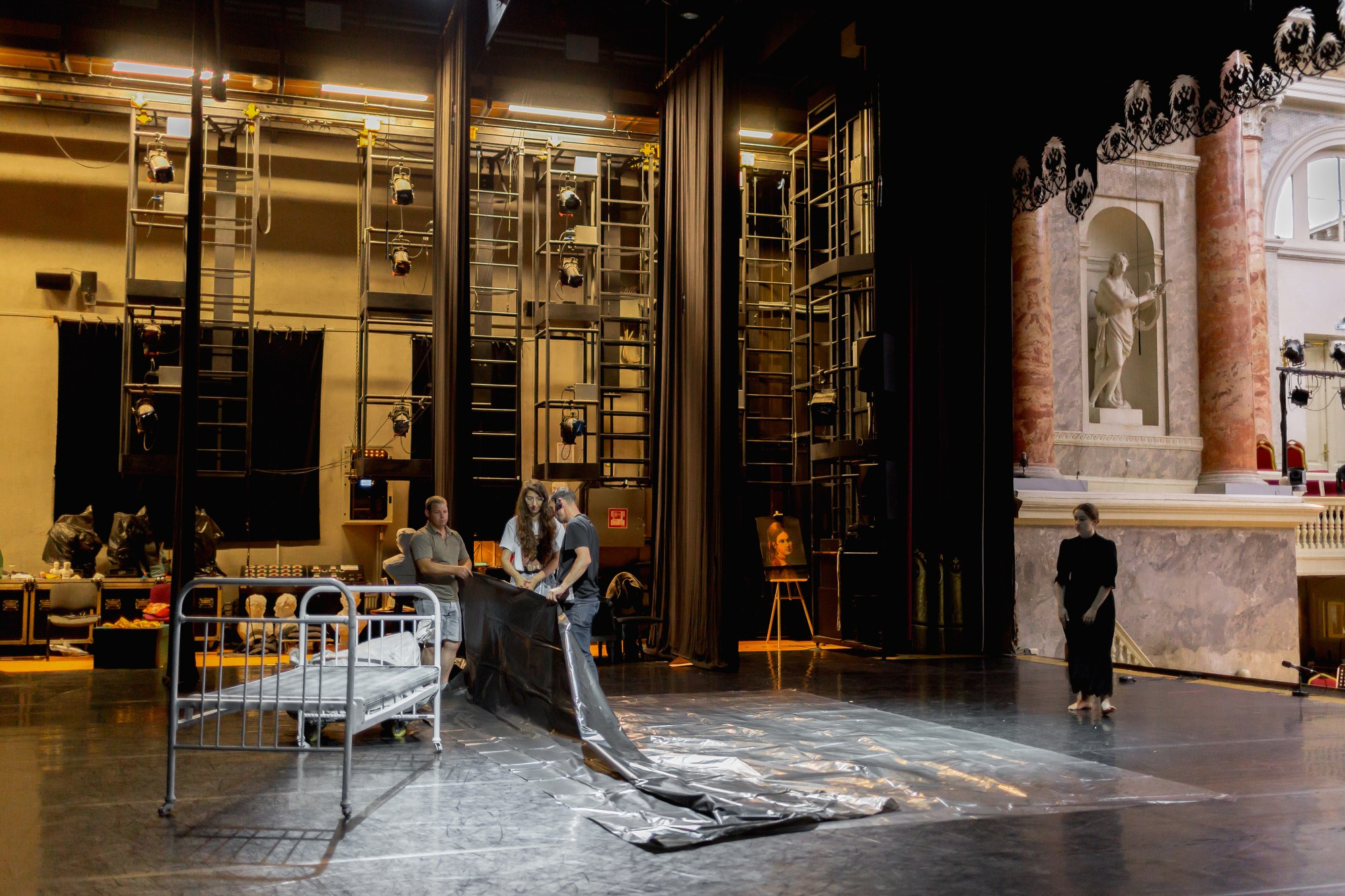 Спектакль Приглушенные голоса в Театре Эрмитажа (+репетиция). Семейный и портретный фотограф в Санкт-Петербурге Андрей Воробьев