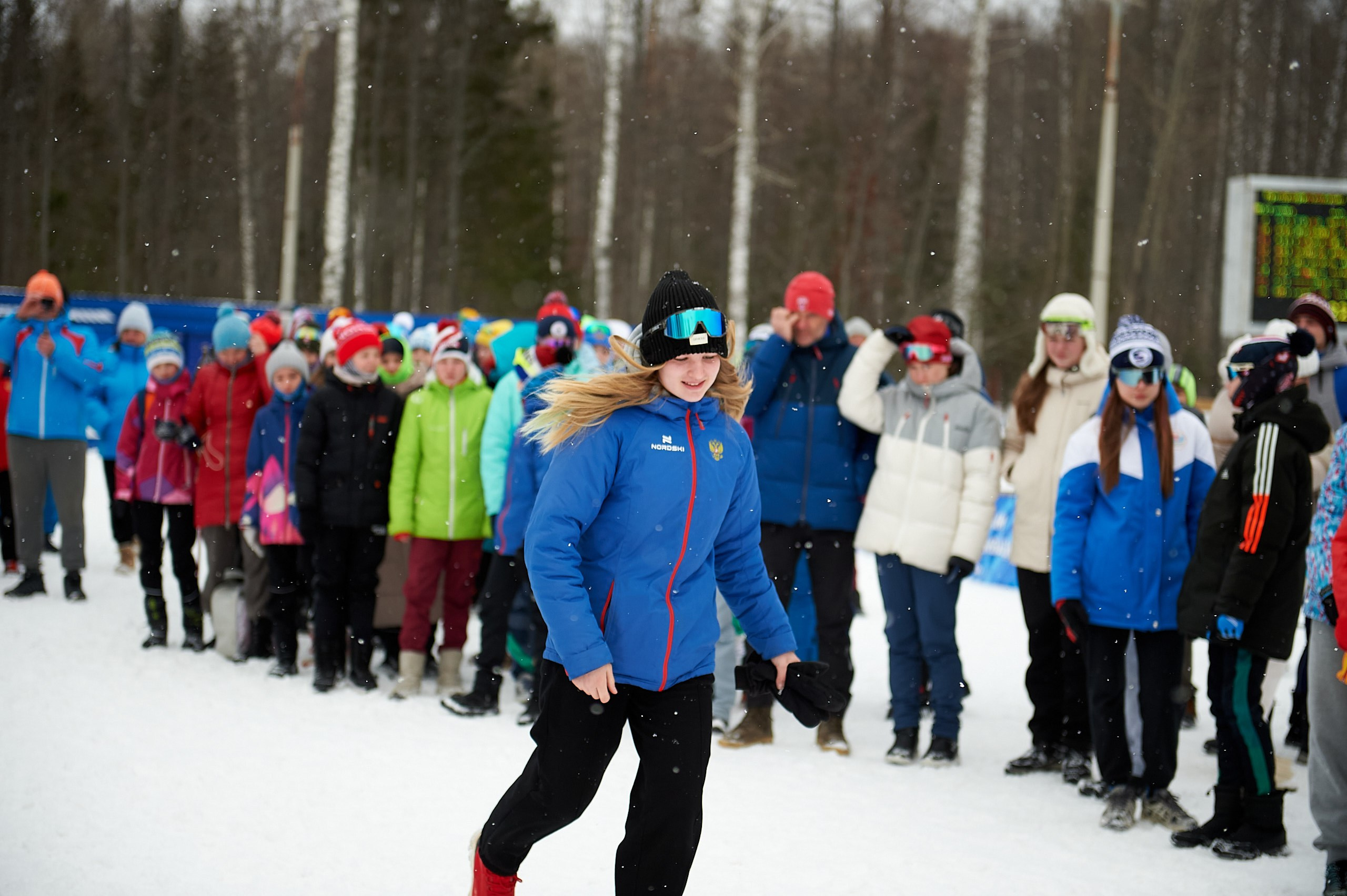 Всероссийские соревнования по лыжным гонкам «Пионерская правда». Ижевс. Спортивный репортажный фотограф в Ижевске Сергей Мерзляков