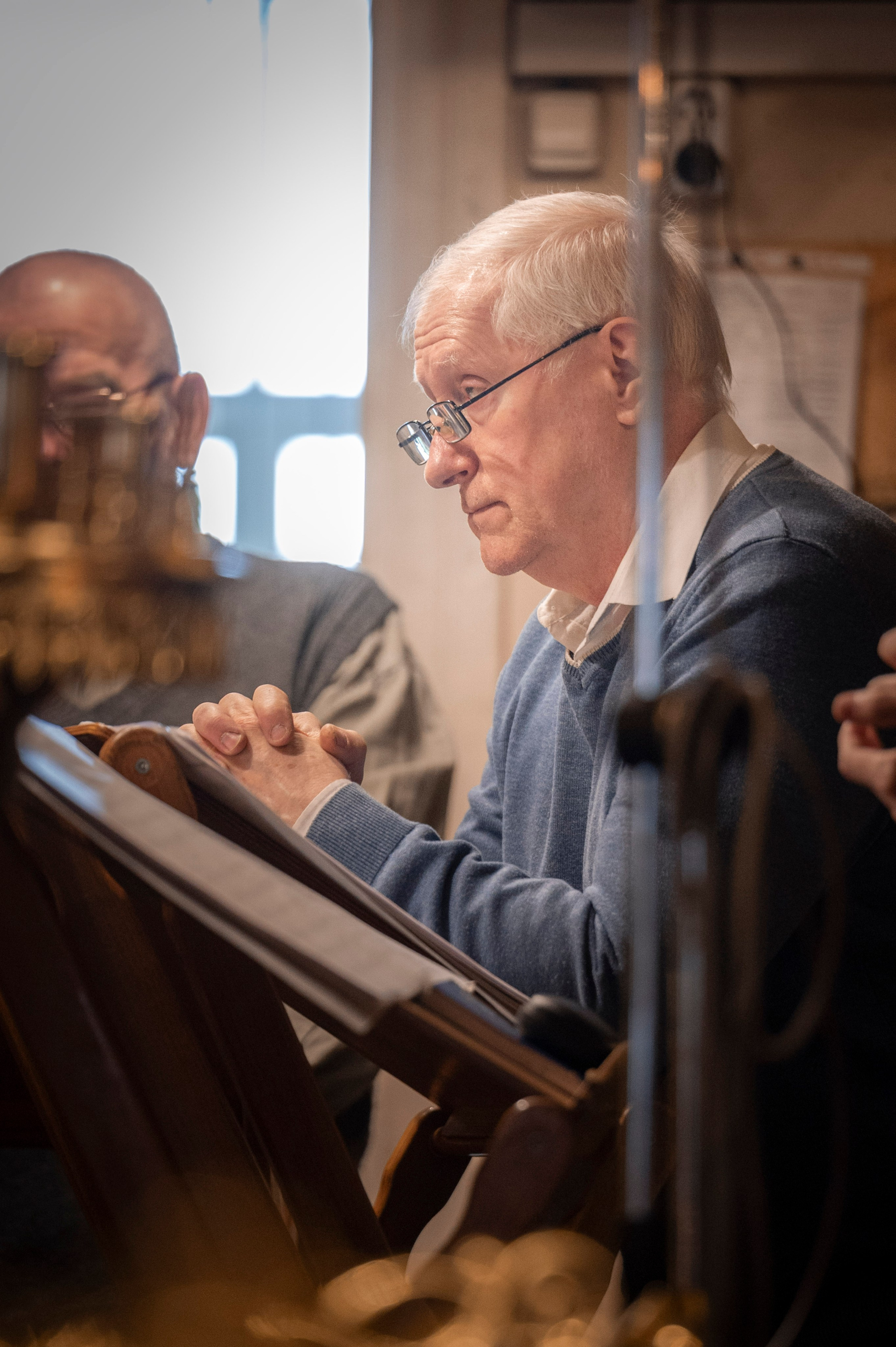 Богородский храм. Вход Господень в Иерусалим. Божественная литургия. Антон и Татьяна Денисенко — В храме