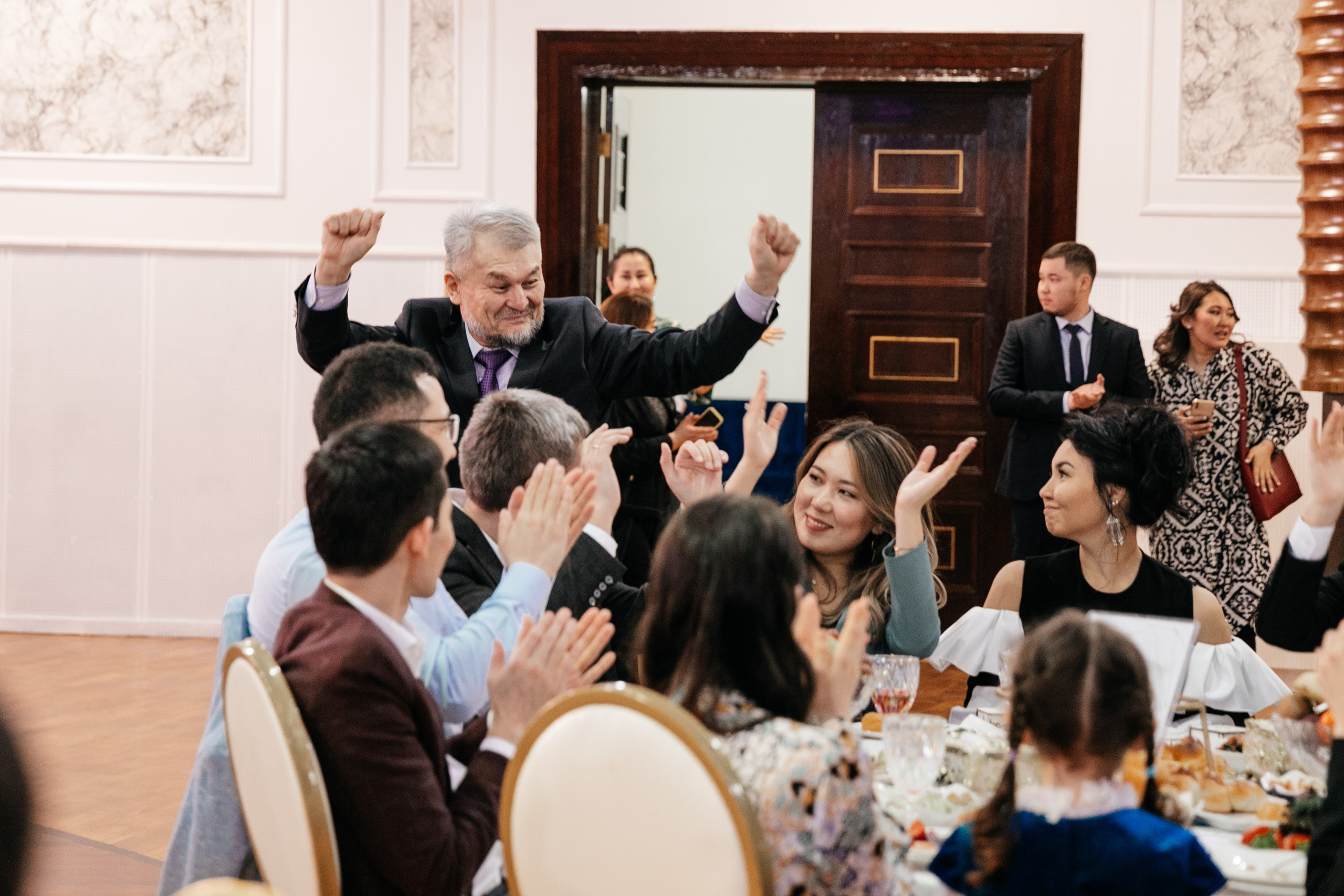 Свадебный банкет Абылайхан и Меруерт. Akkanatart.kz